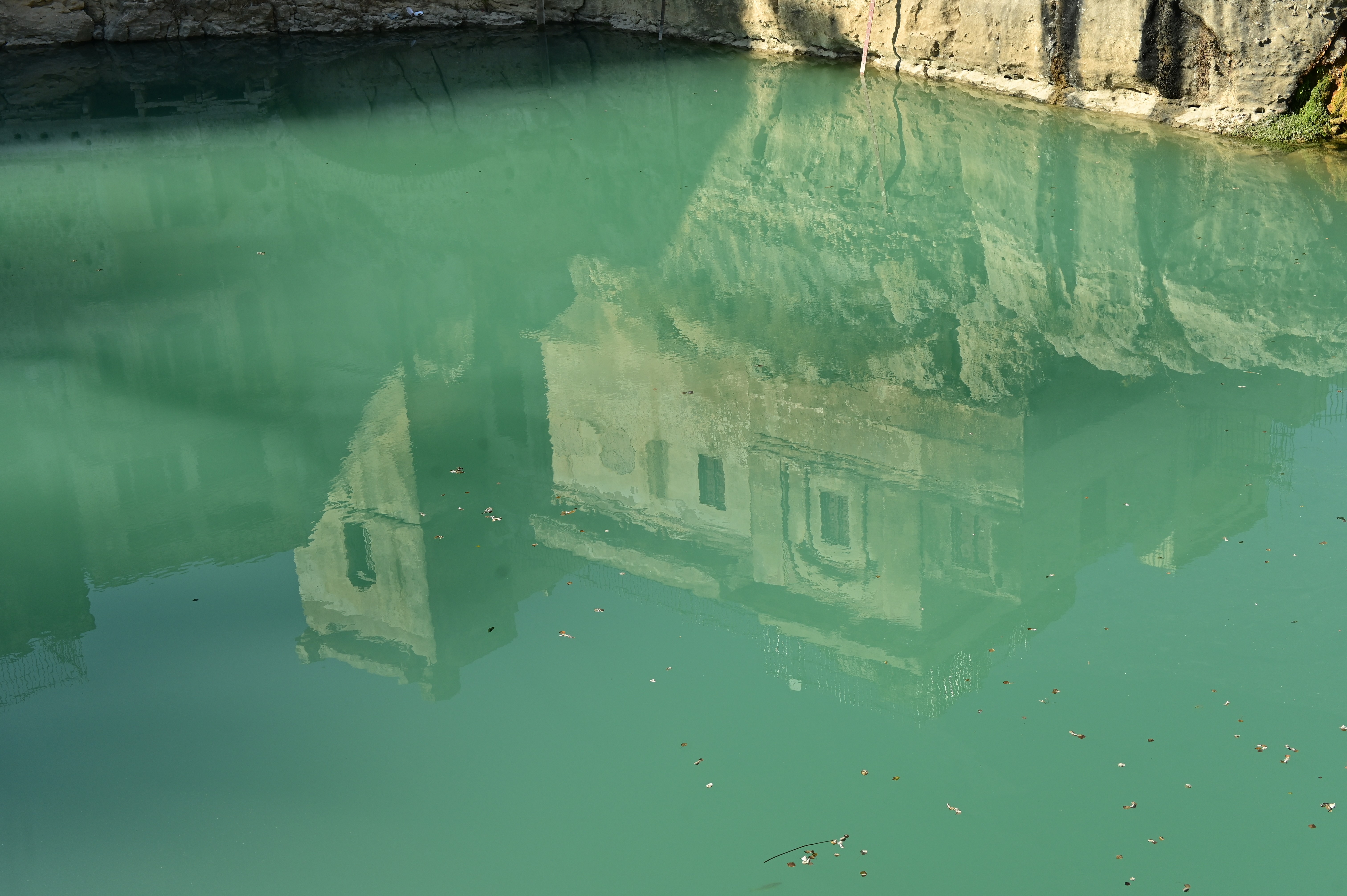 Water Woes at Katas Raj- according to hindu historians, they believe that after the death of his wife Sati, Lord Shiva cried so inconsolably that his tears formed a pond that came to be known