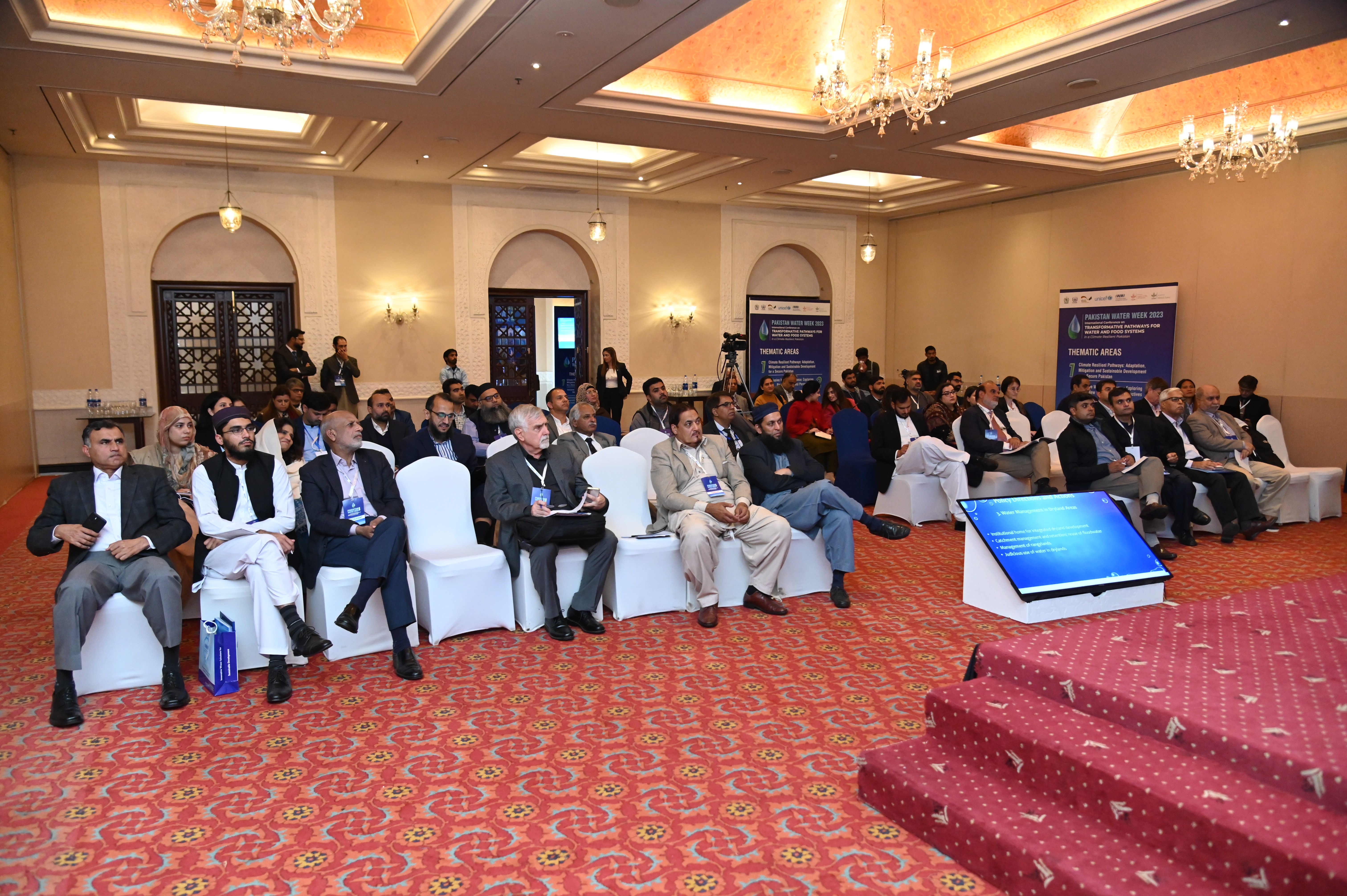 the participants at International Conference & National Workshop on "PAKISTAN WATER WEEK 2023"