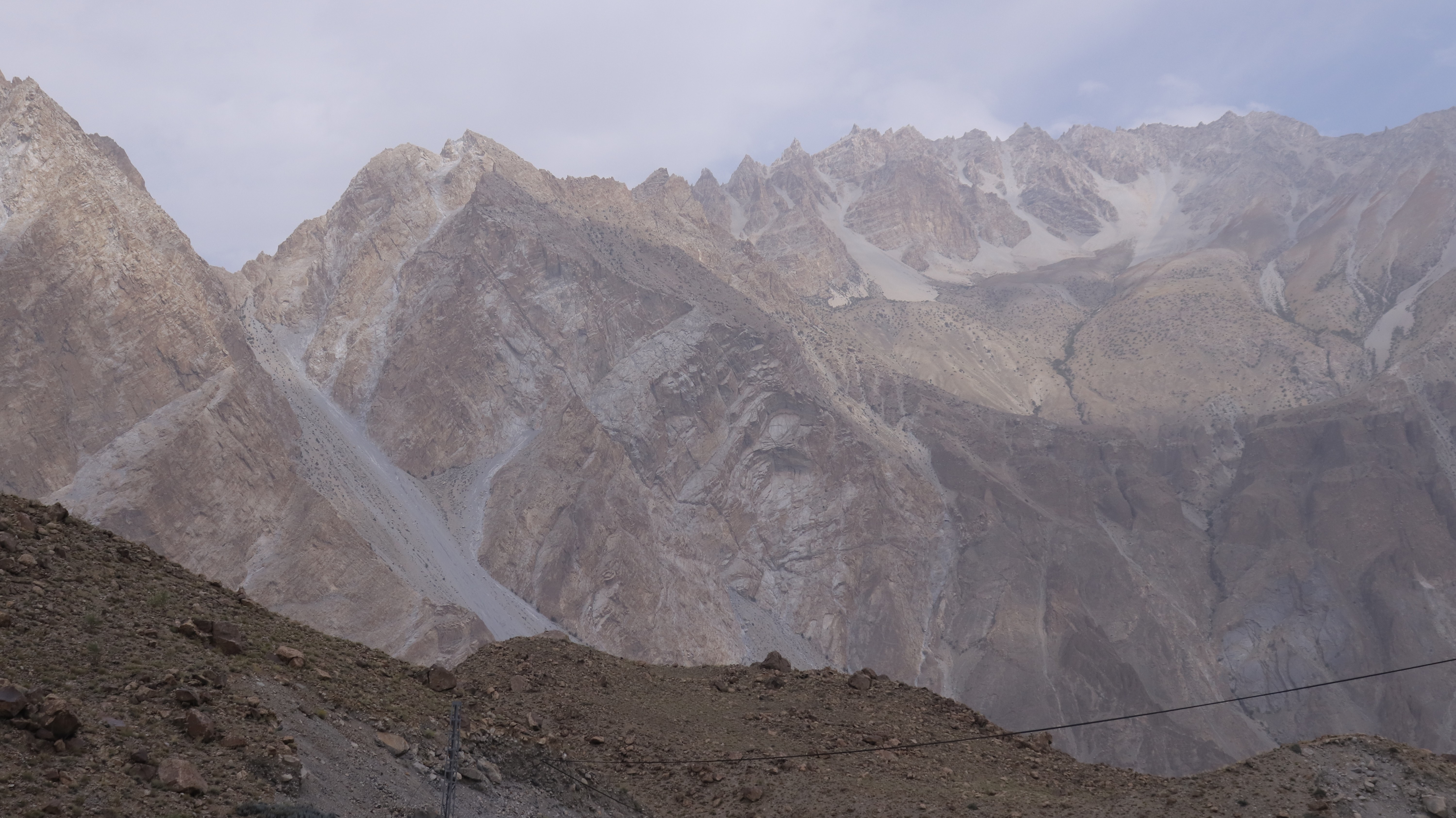 The scenic beauty of Passu Peak