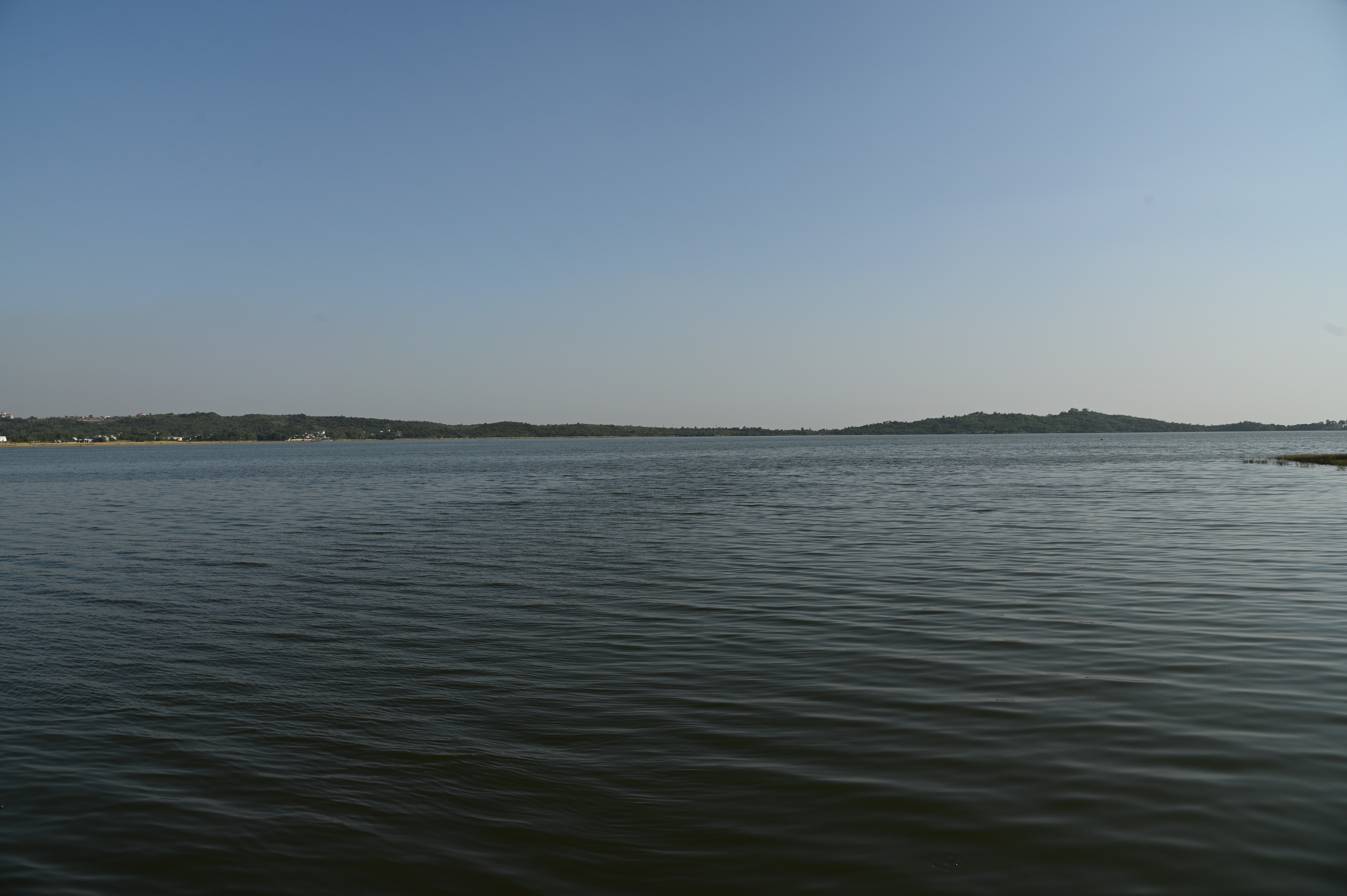 Beautiful view of lake view Islamabad