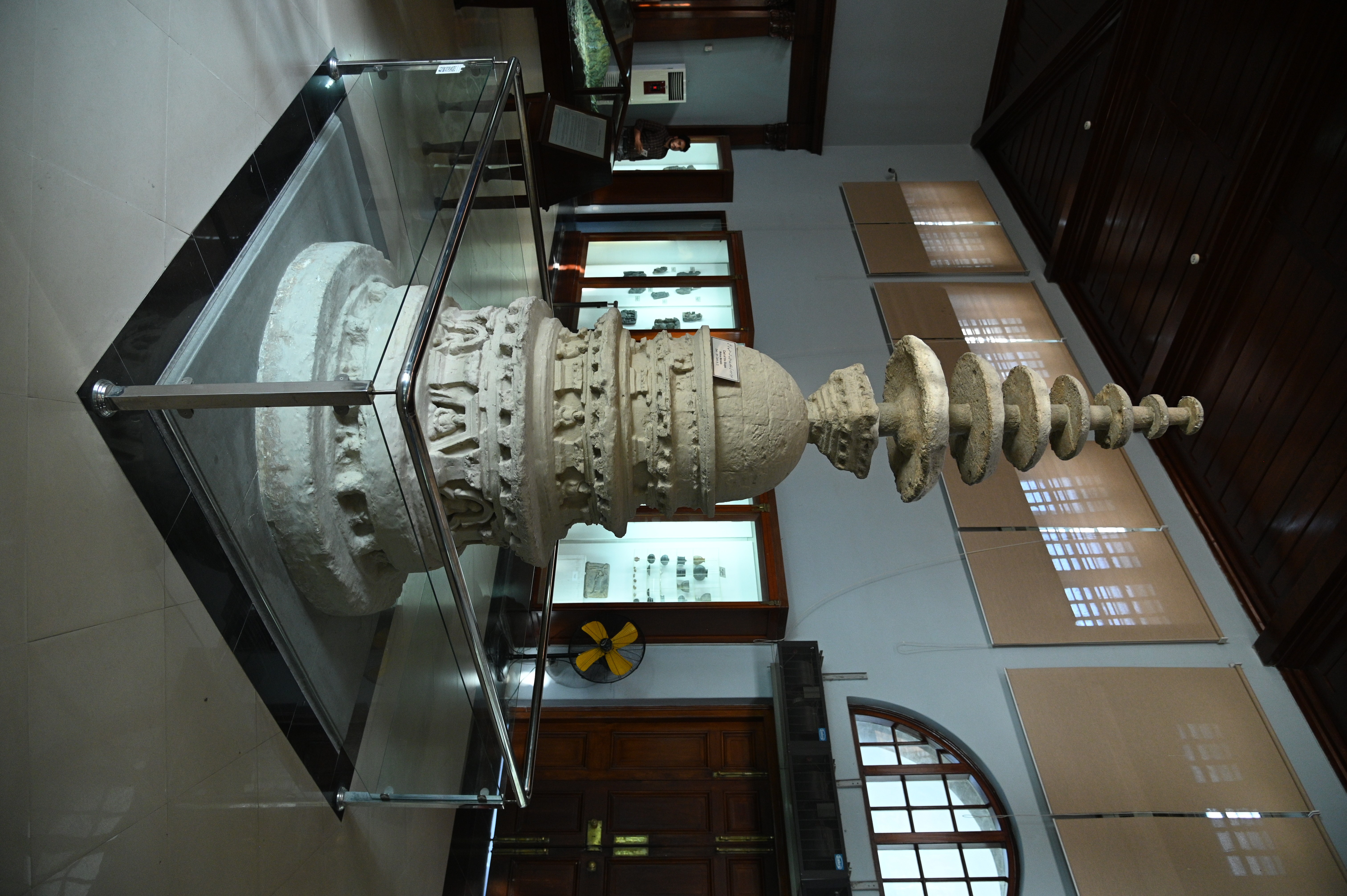 Cast of commemorative Stupa in taxila archeological museum