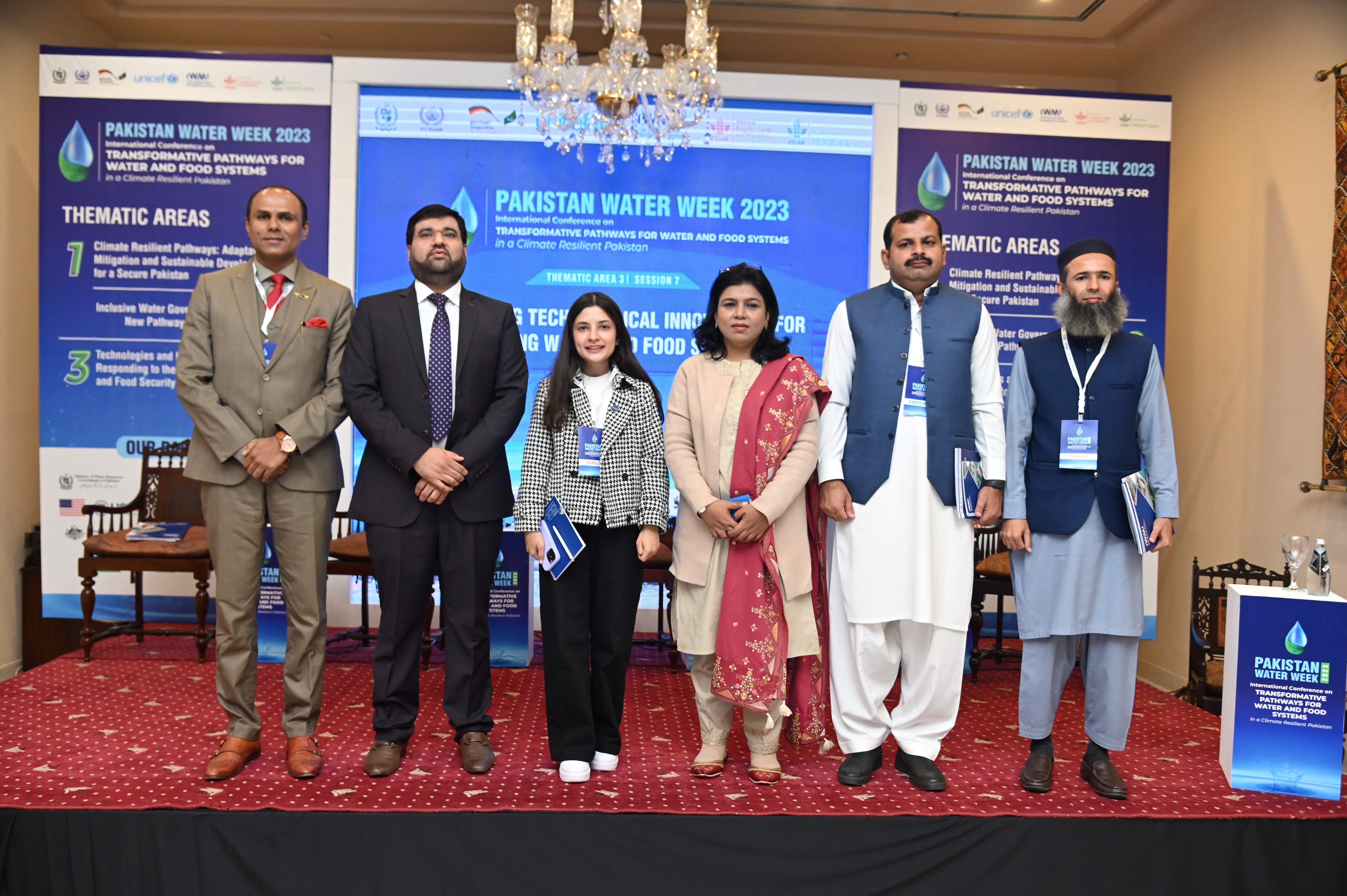 A penal discussion on the international conference on PAKISTAN WATER WEEK 2023:TRANSFORMATIVE PATHWAYS FOR WATER AND FOOD SYSTEM