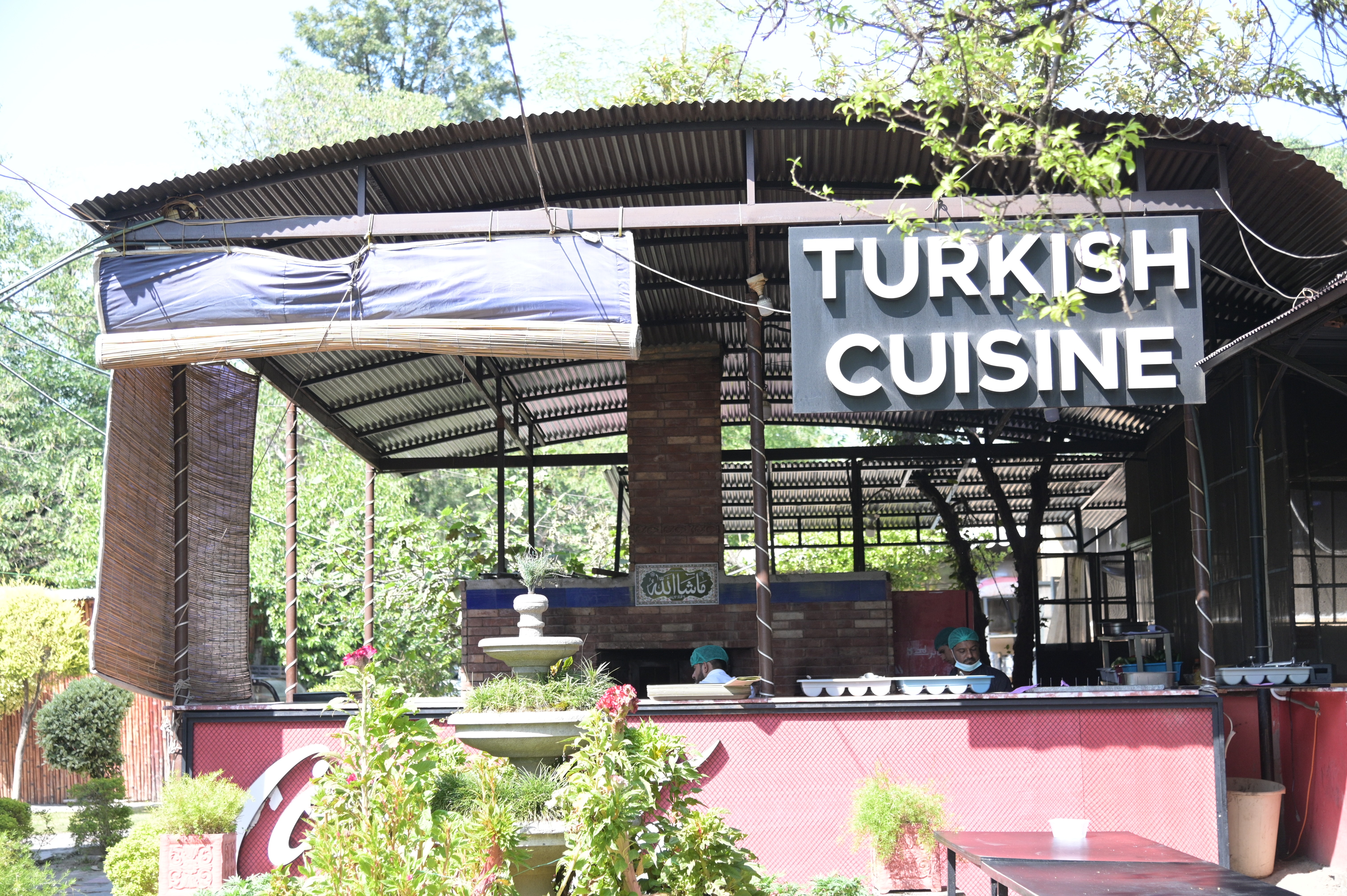 The Turkish cuisine counter at 1969 restaurant