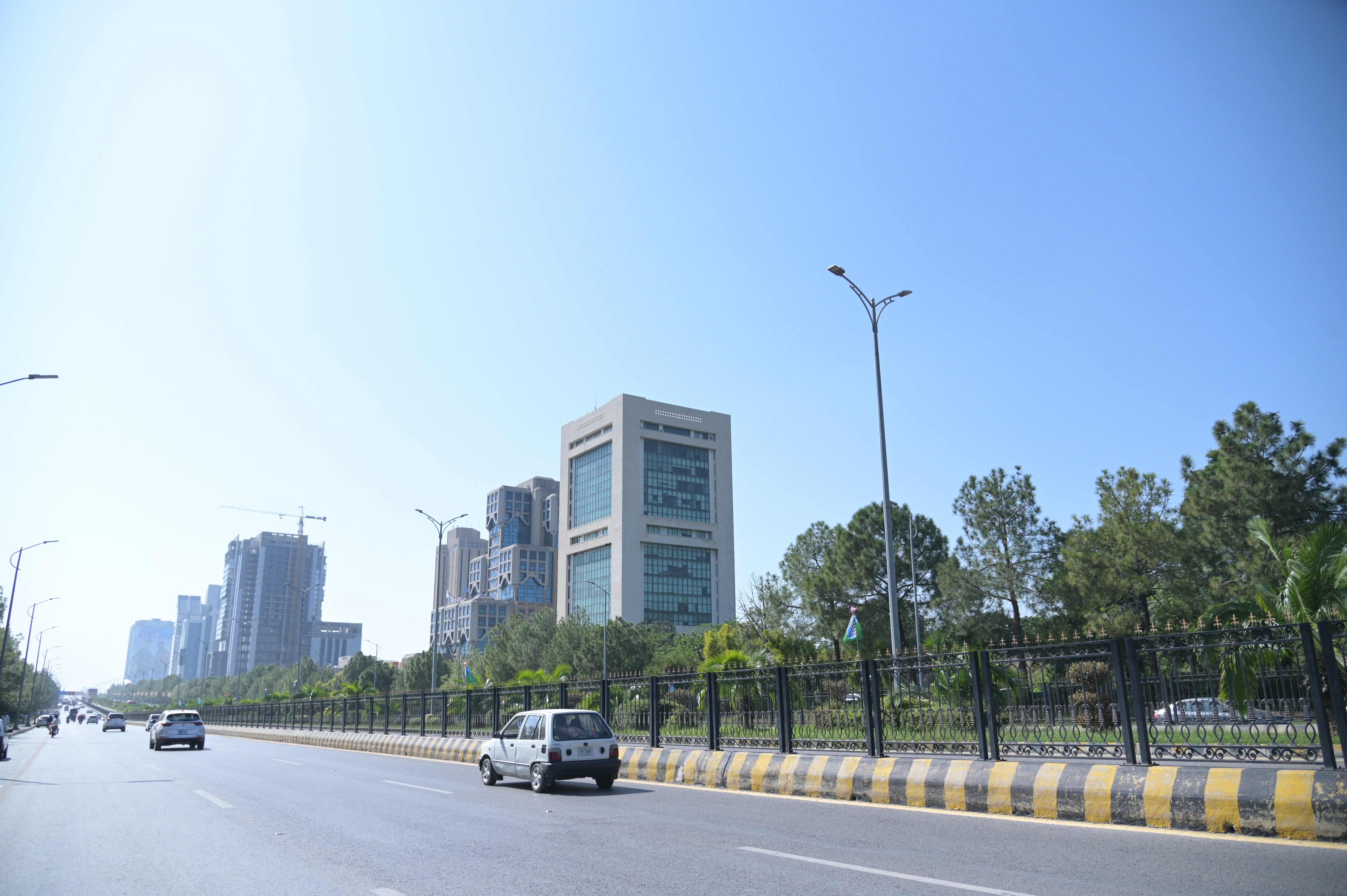 High-rise buildings of Islamabad located in Blue Area