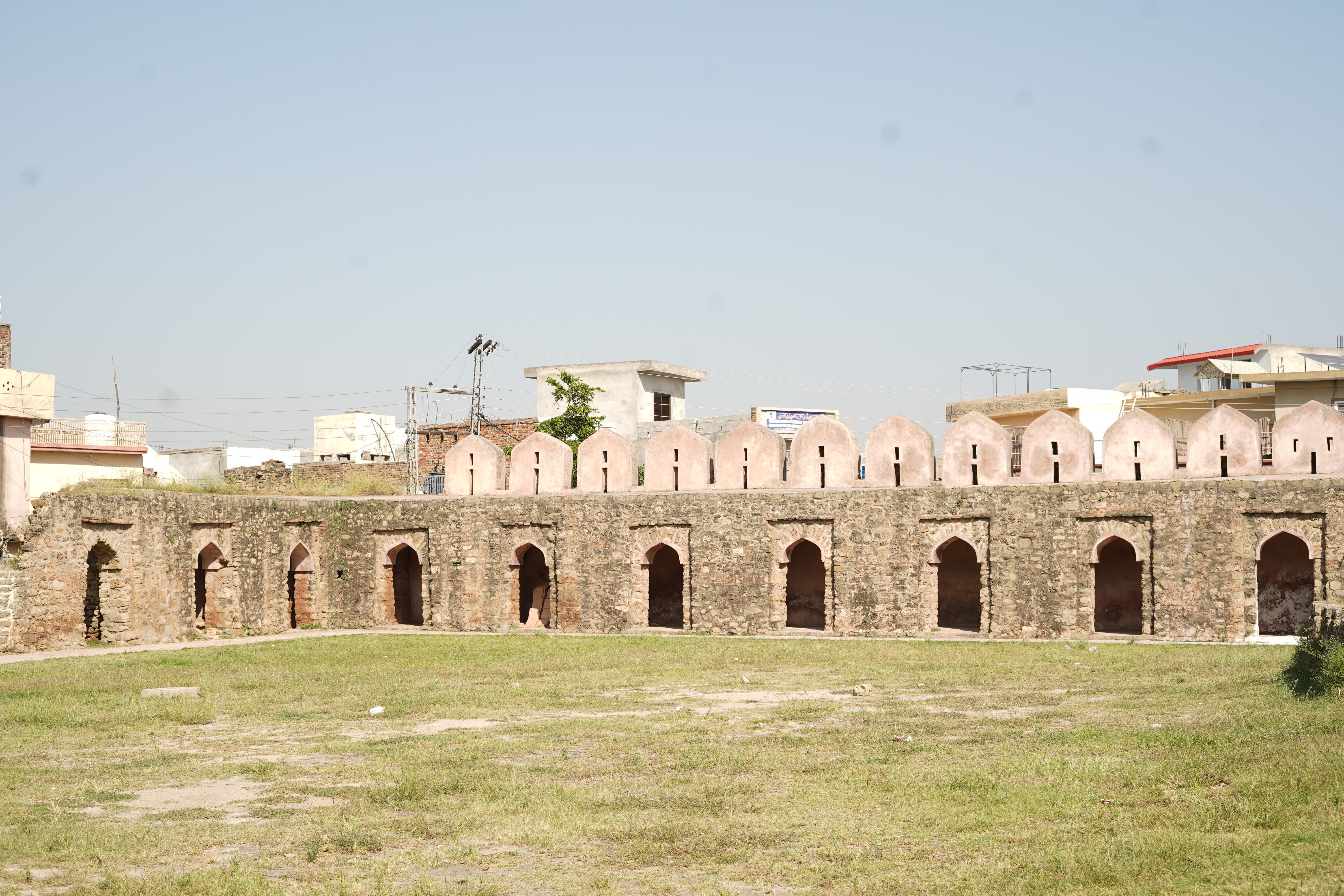 Rawat Fort - Exterior Wall which is in a state of deterioration