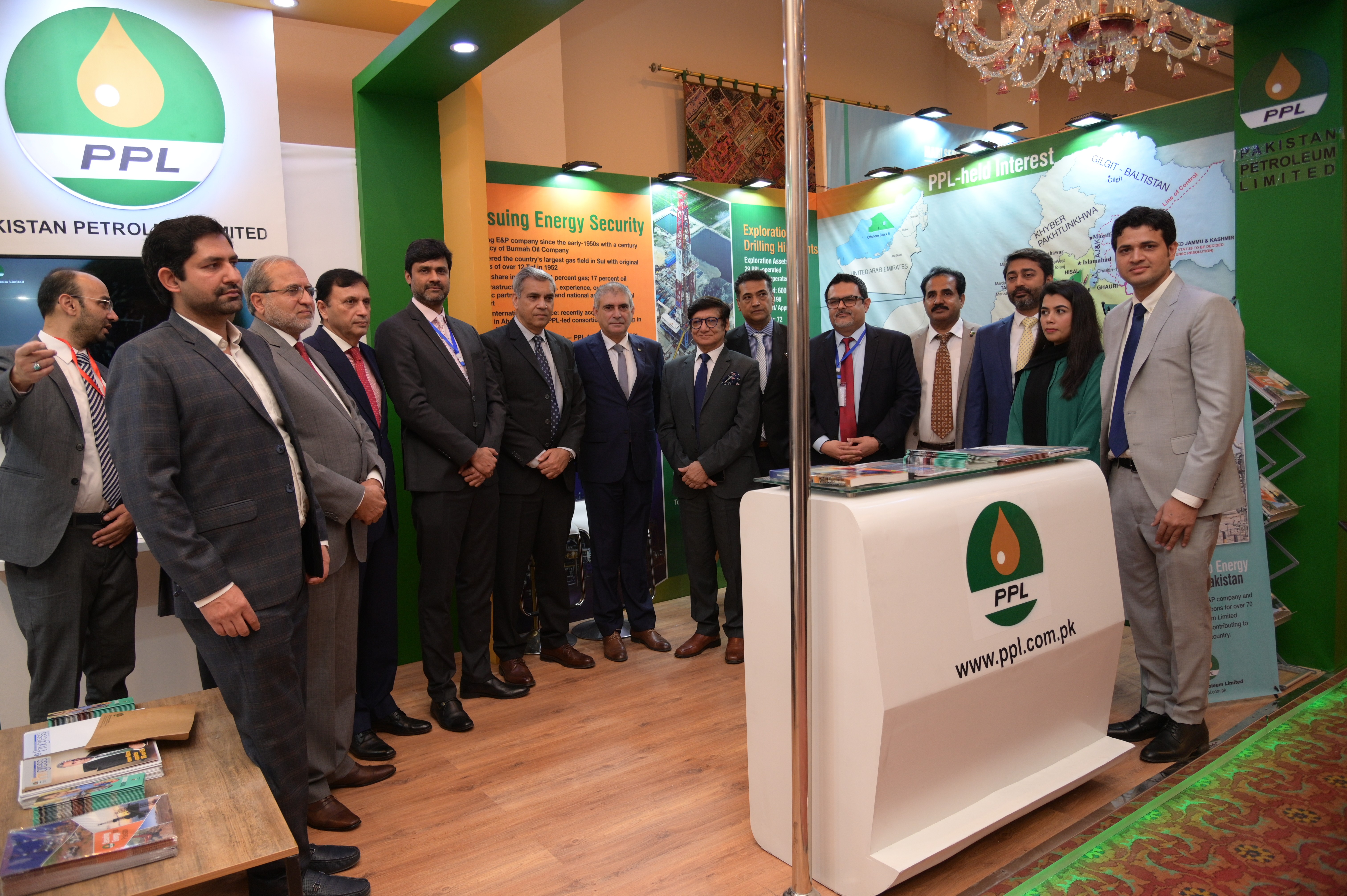 A group photo of participants of Pakistan petroleum limited