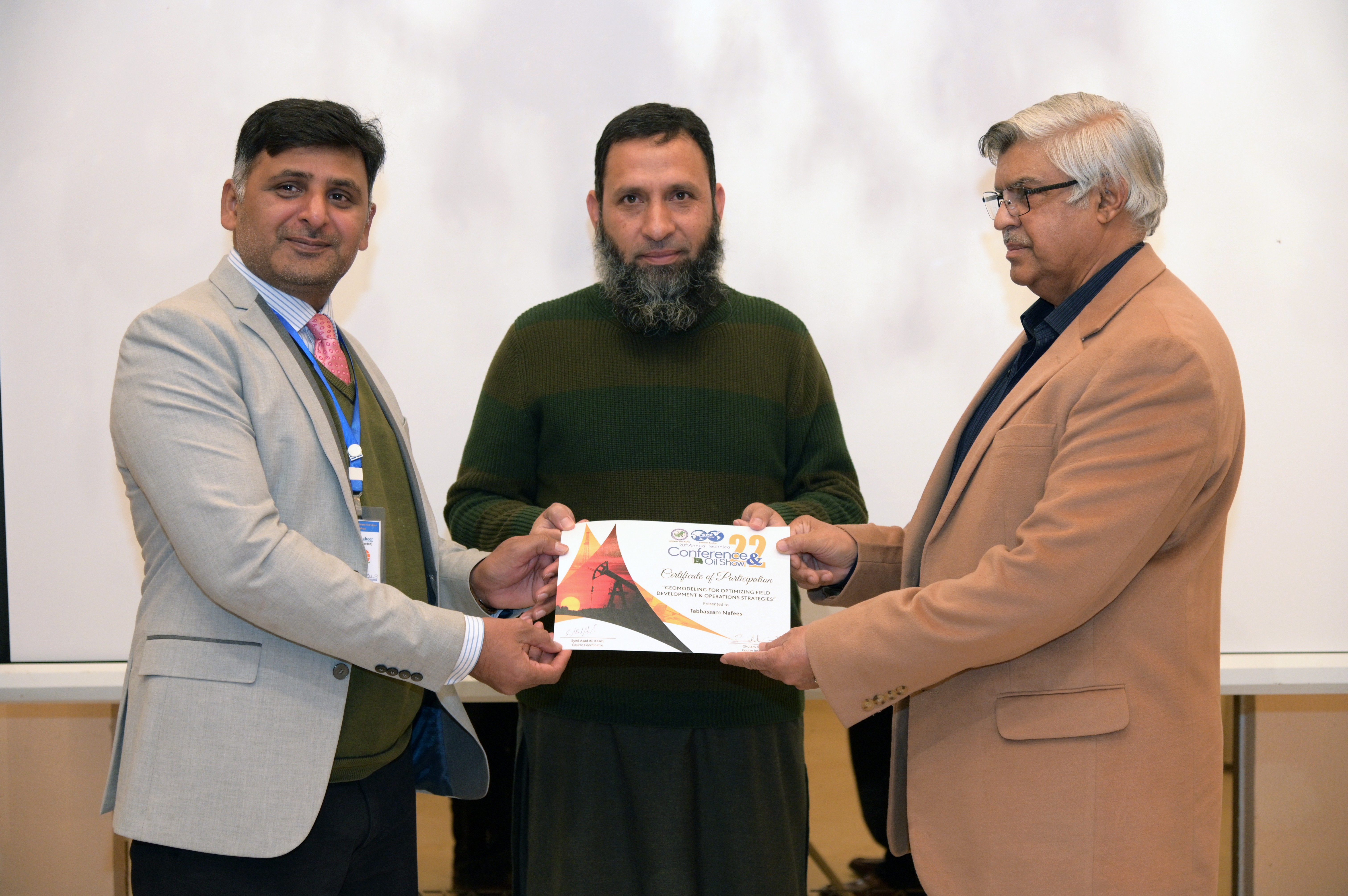 Distribution of certificate of participation