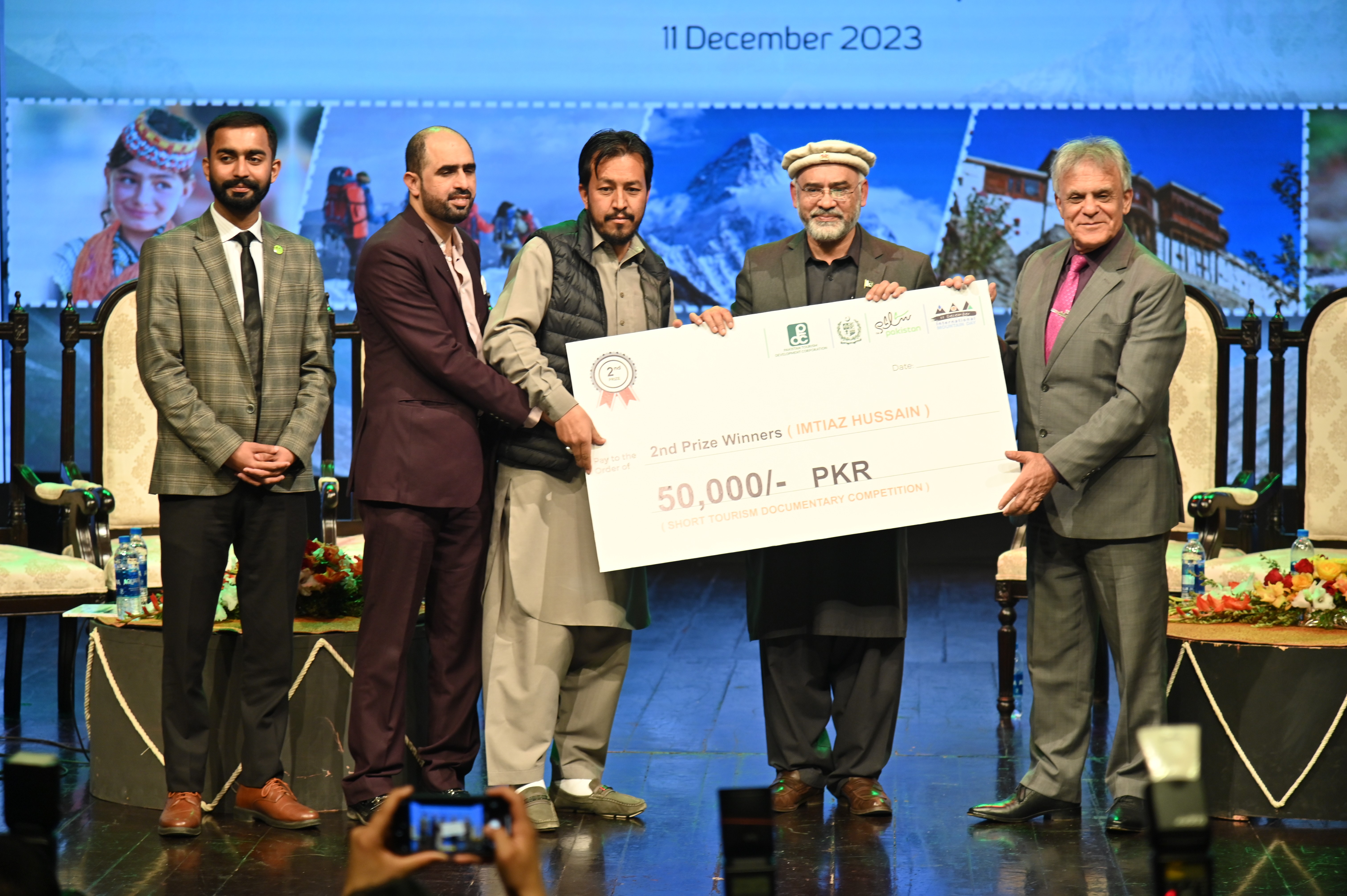 Cash prize Distribution on International Mountain Day at PNCA