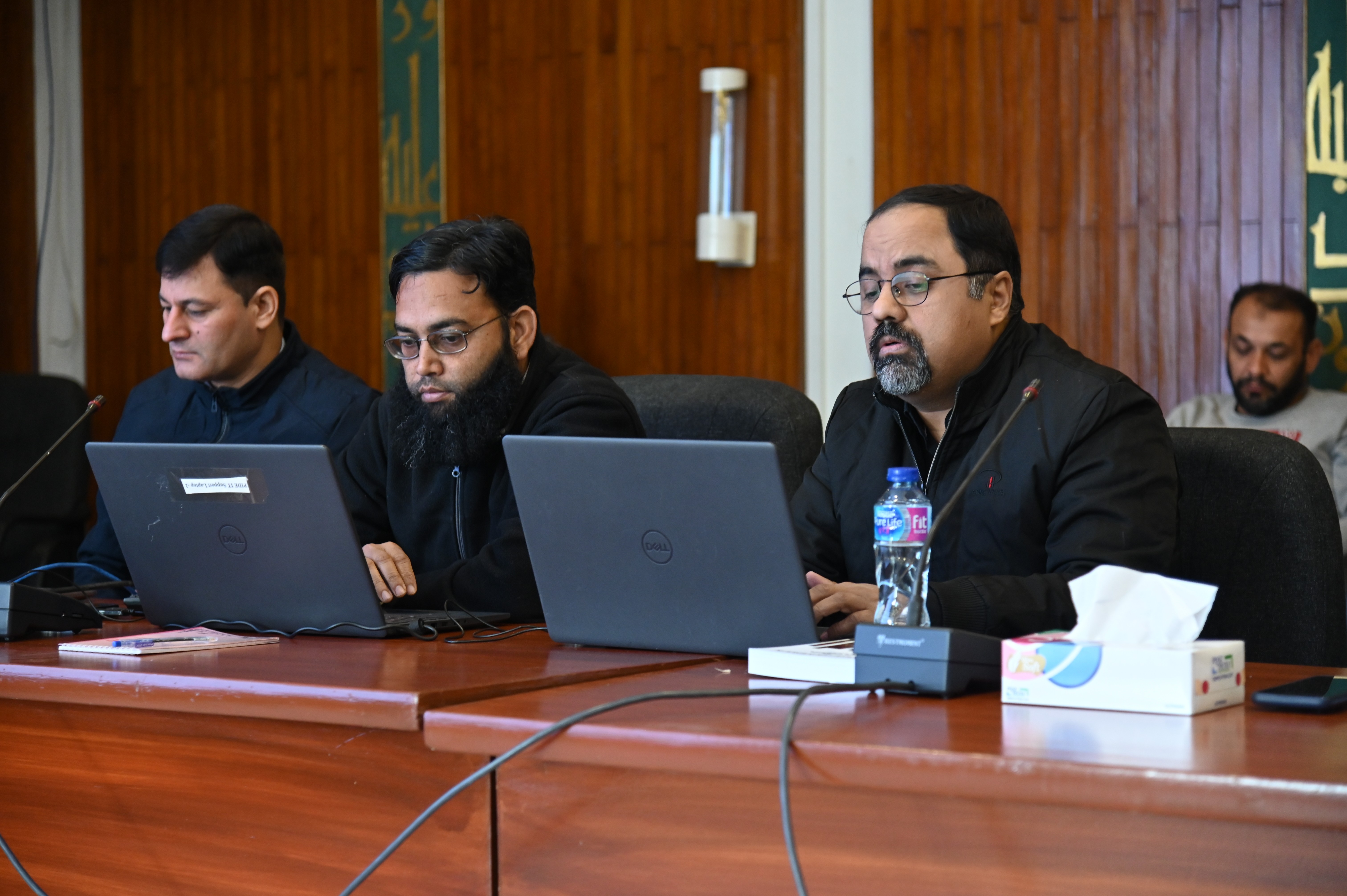 Participants from the economist group at The Report Launching Ceremony of The State Of Commerce held in Planning Commission of Pakistan