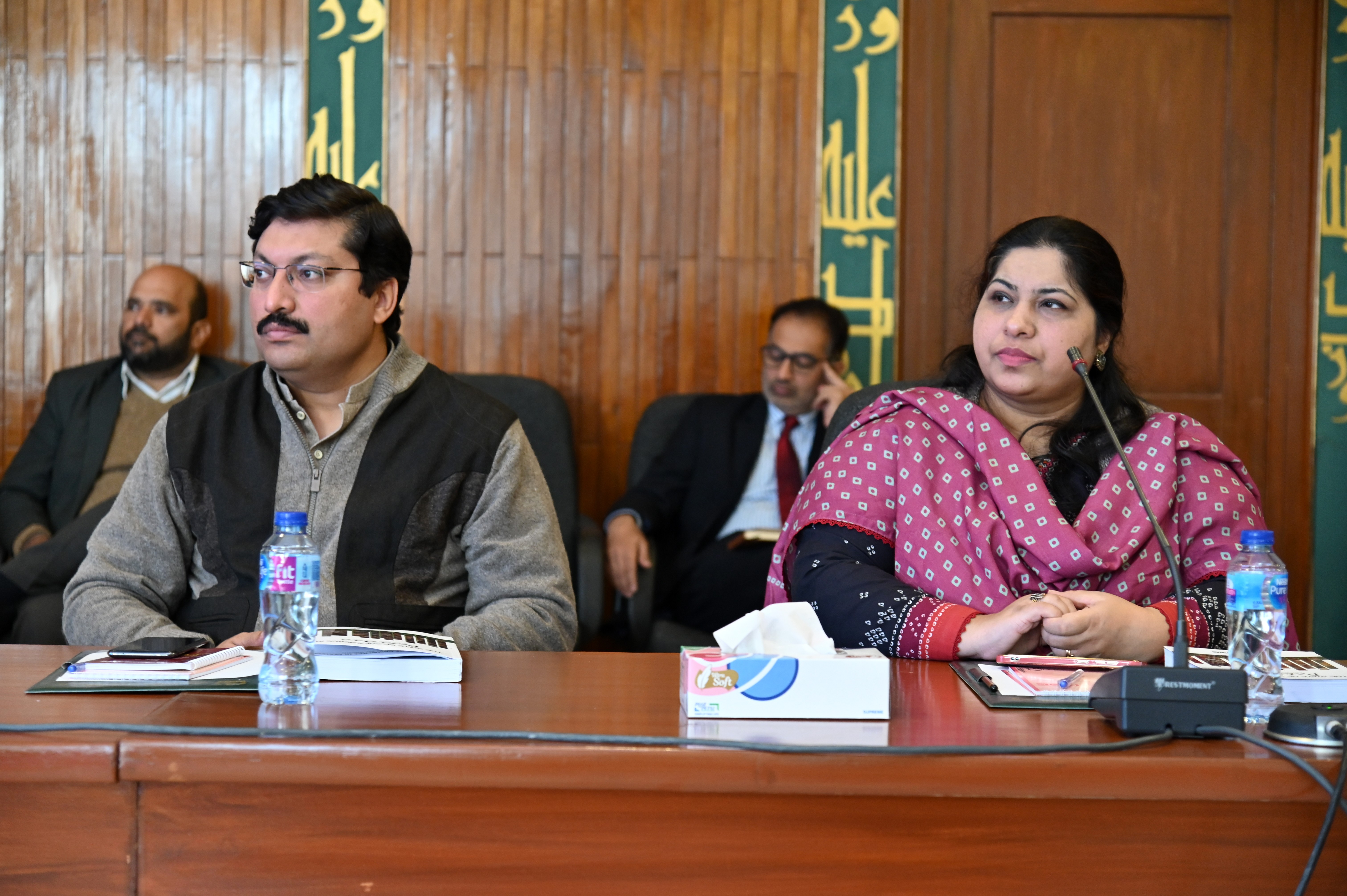 Participants from the economist group at The Report Launching Ceremony of The State Of Commerce held in Planning Commission of Pakistan