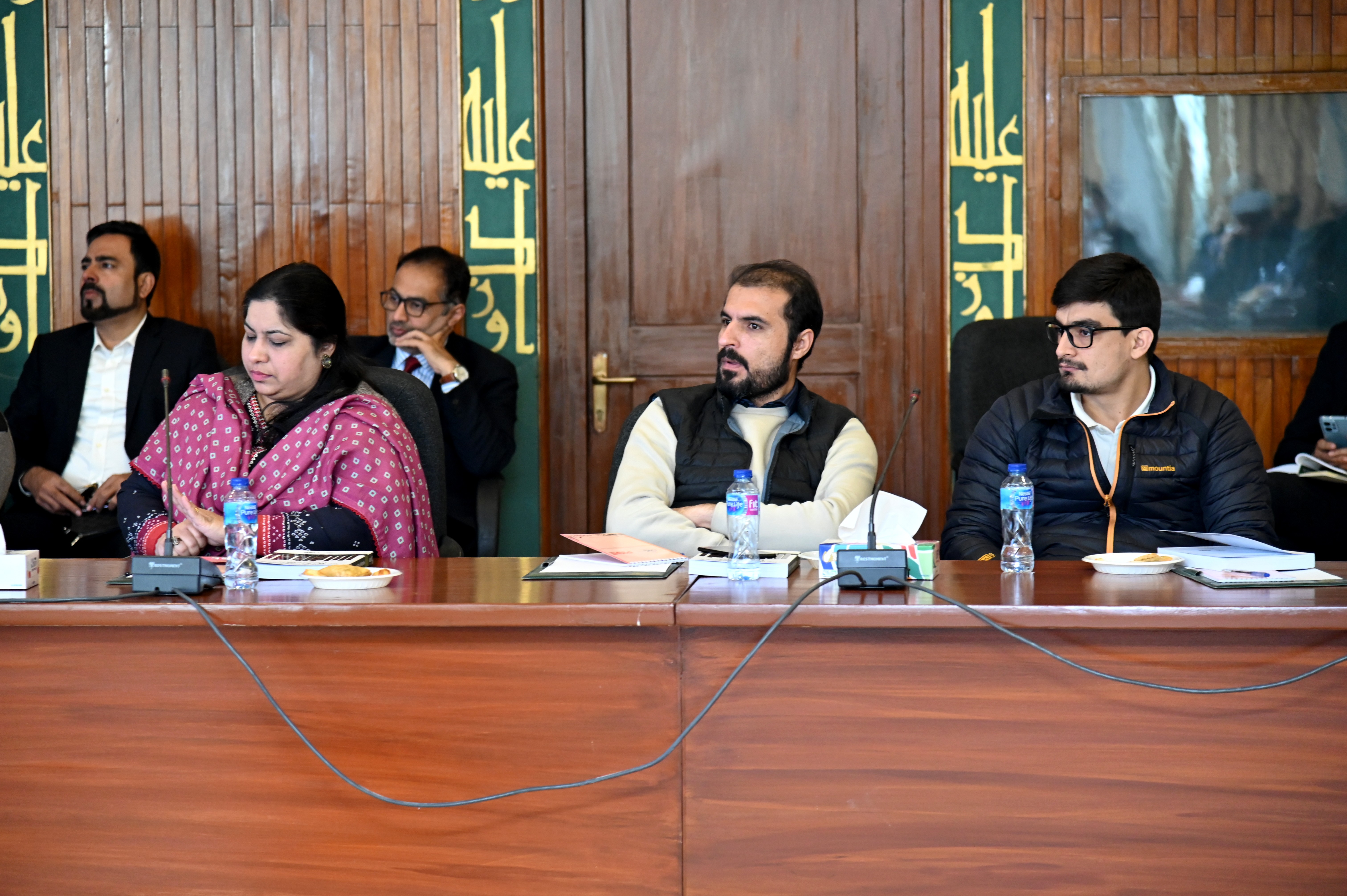 Participants from the economist group at The Report Launching Ceremony of The State Of Commerce held in Planning Commission of Pakistan