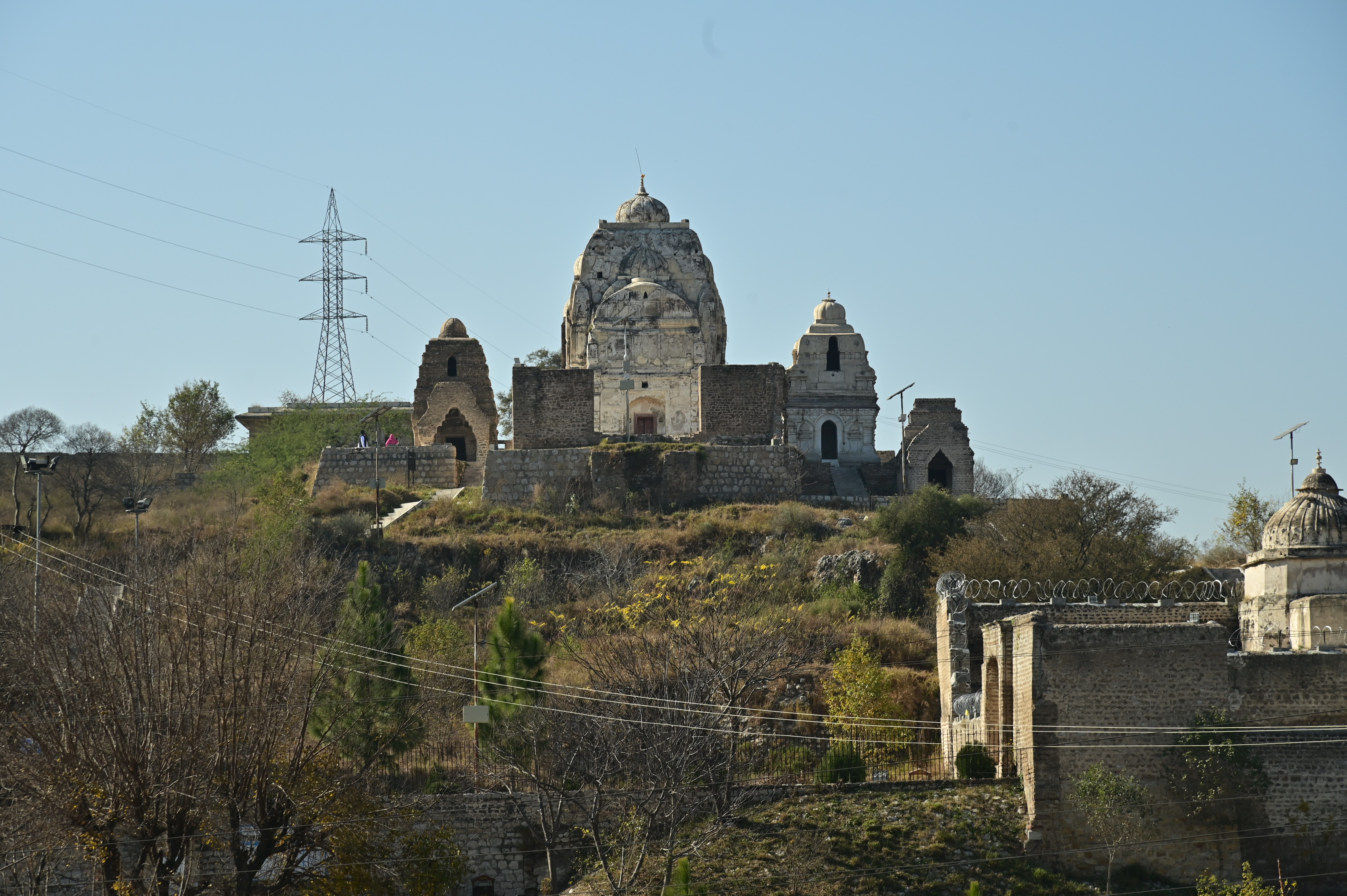 Ancient Satgarha Temple located at Katas Raj