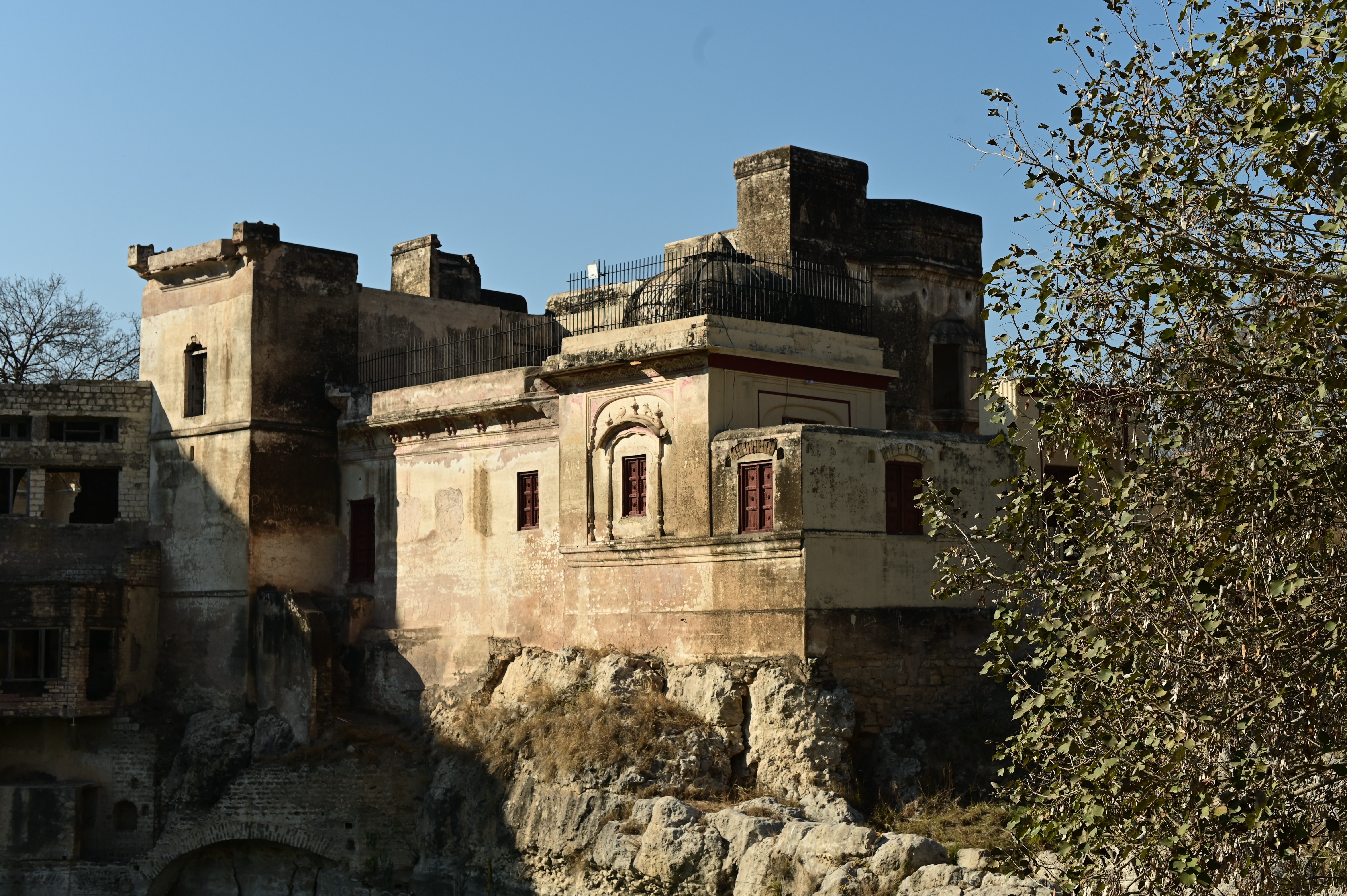 The Shri Katas Raj Temples, also known as Qila Katas, a complex of several Hindu temples connected to one another by walkways.