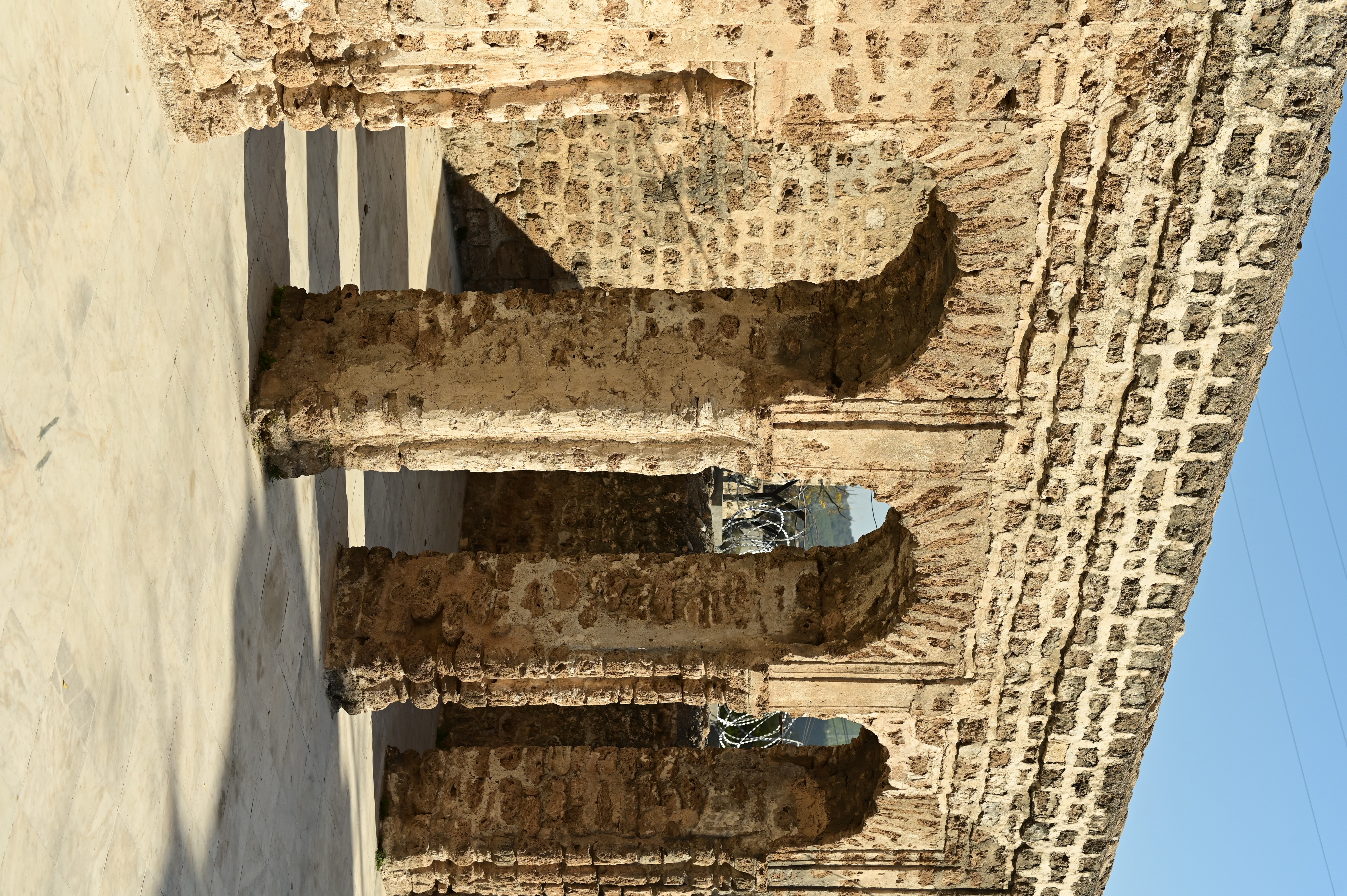 Plastered burnt clay brick arches - Katas Raj Temples