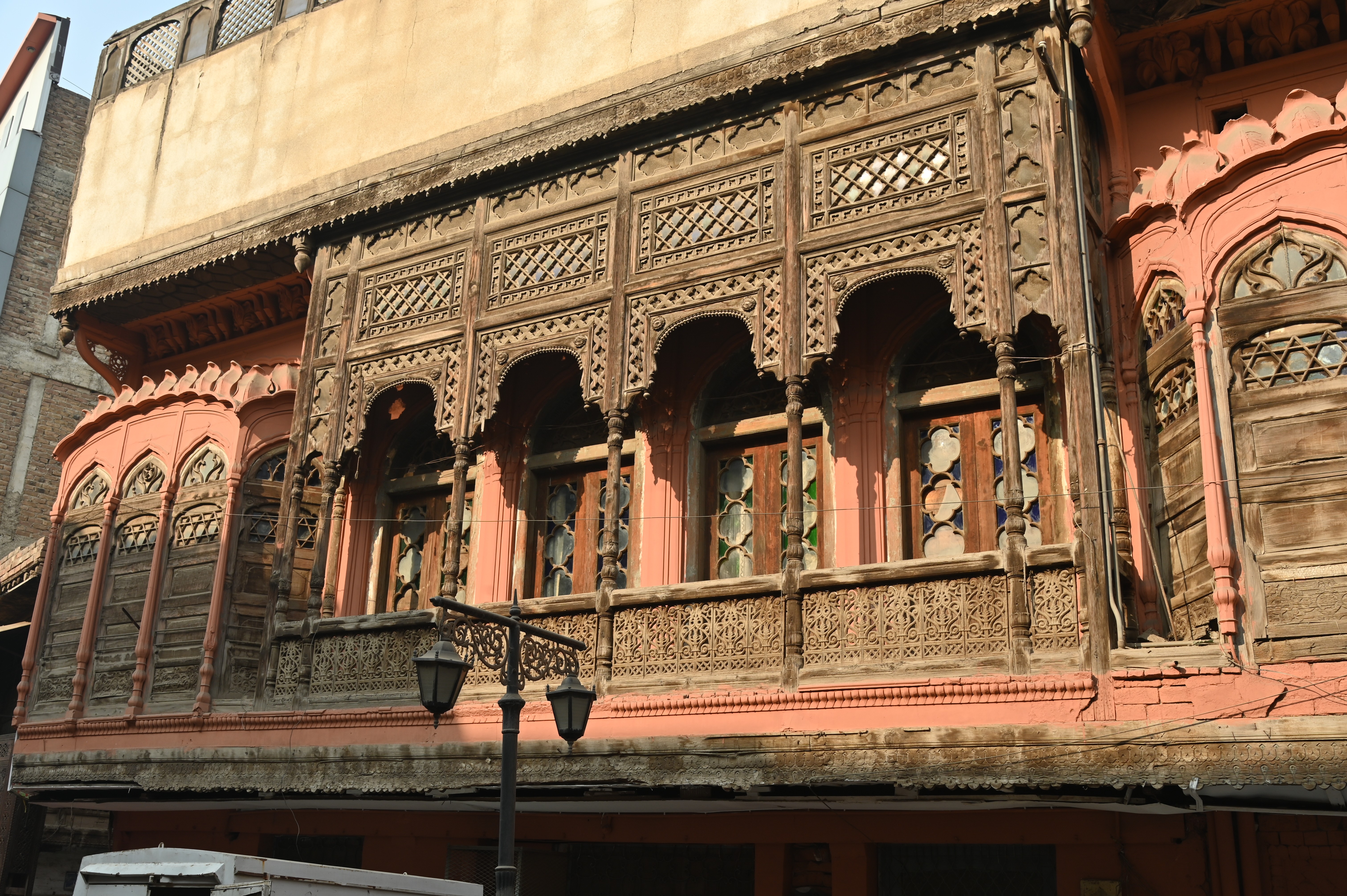 An old fashioned house in interior Peshawar