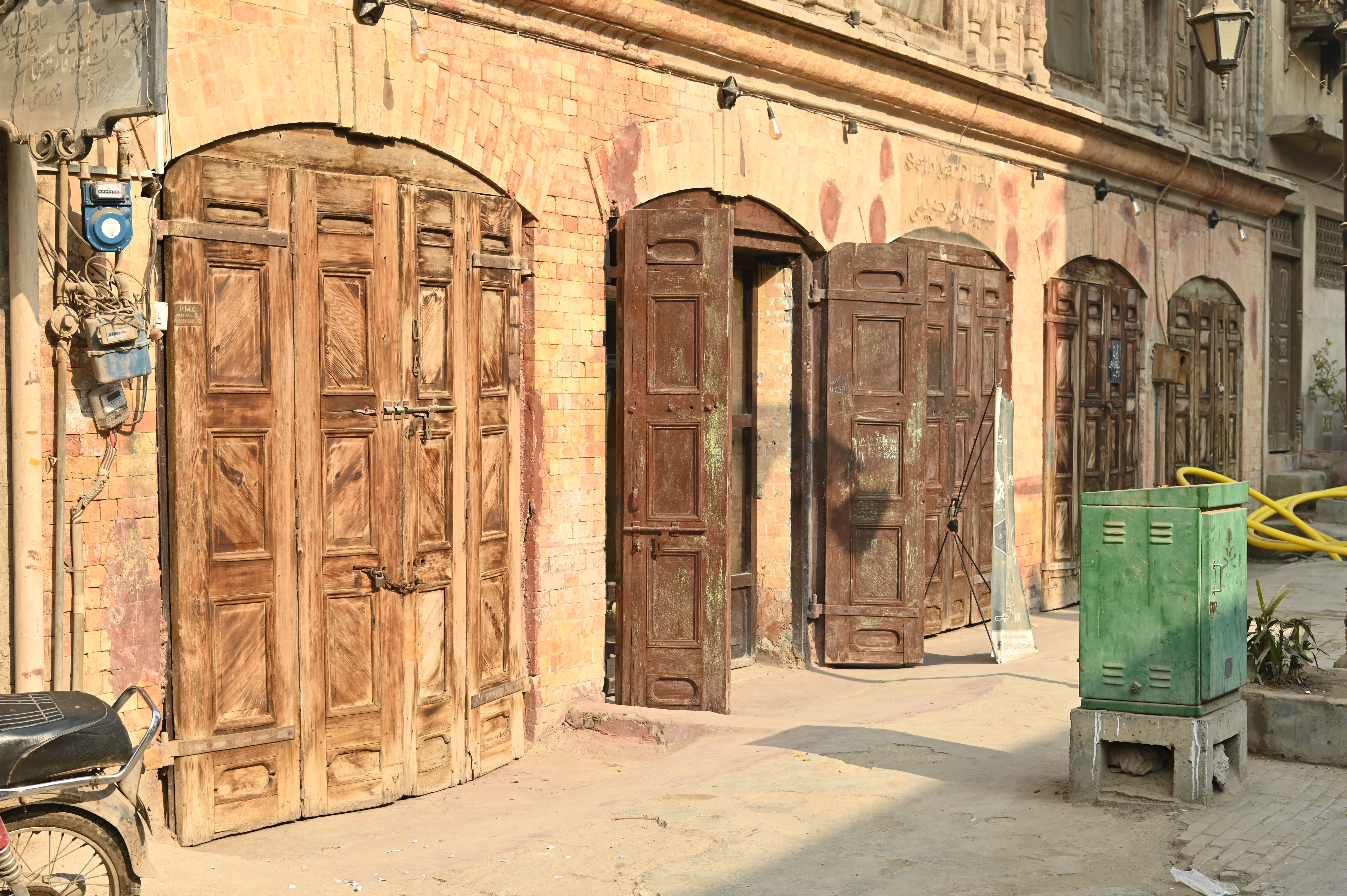 An old fashioned house depicting the ancient culture