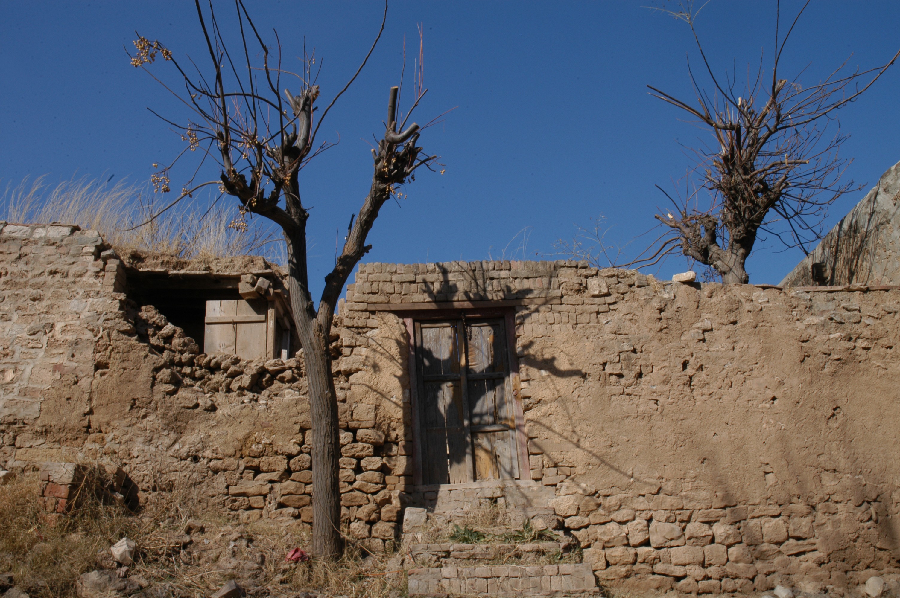 An old house in a village