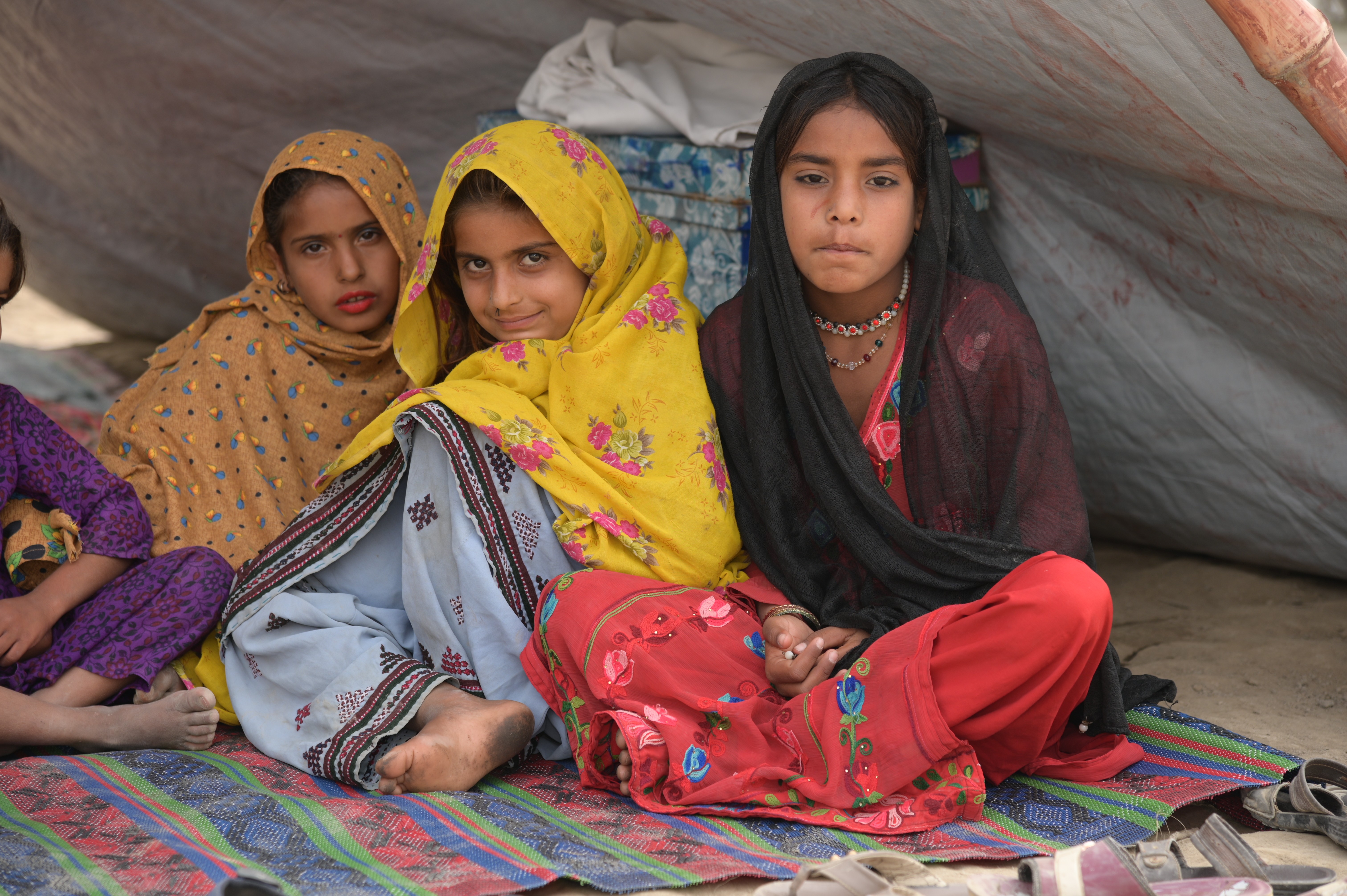 Group photo of children