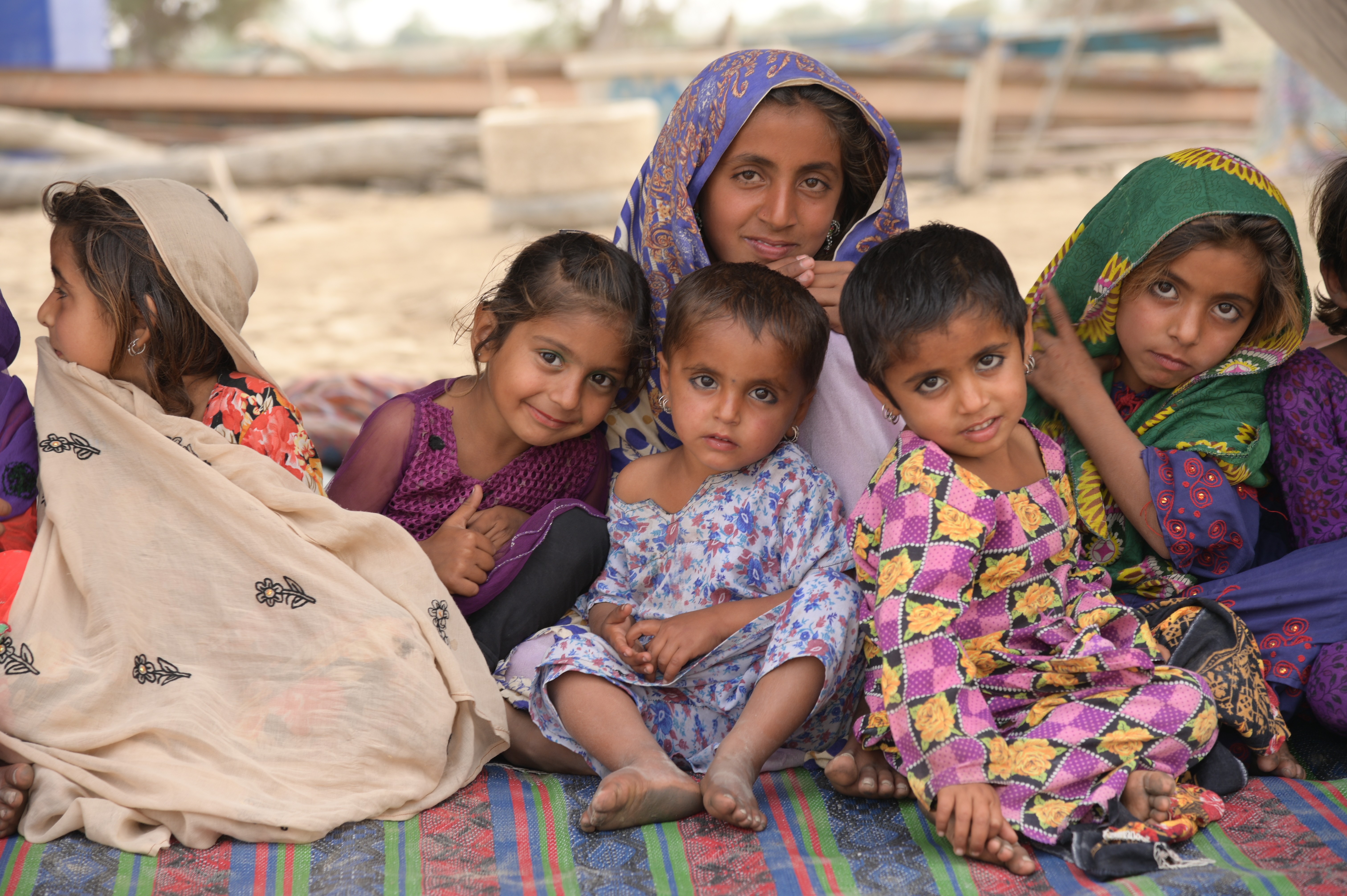 Group photo of children