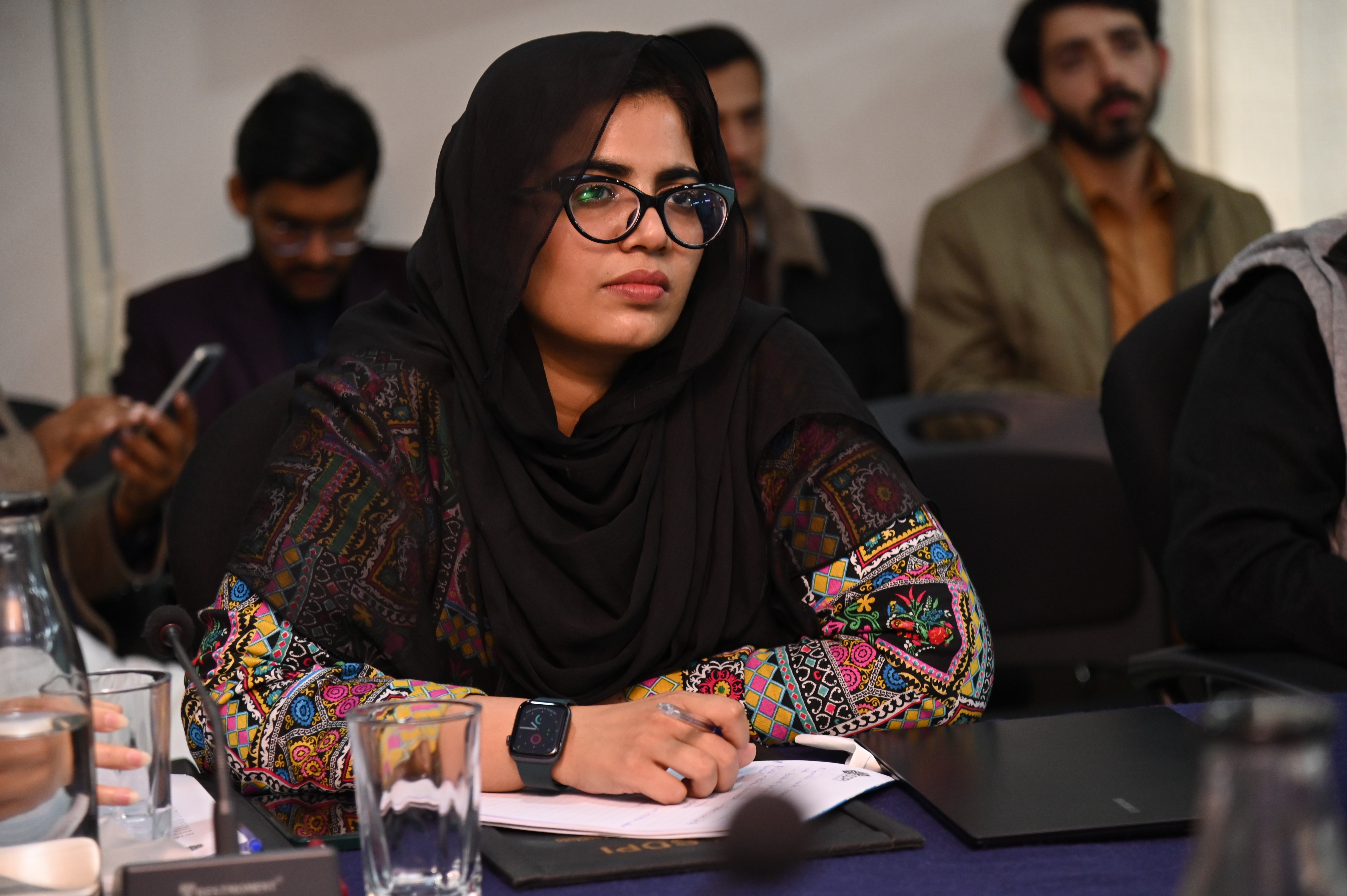 The participant attending the event of Policy Dialogue on Gwadar as an energy Hub of Pakistan, Pathways for sustainable Development