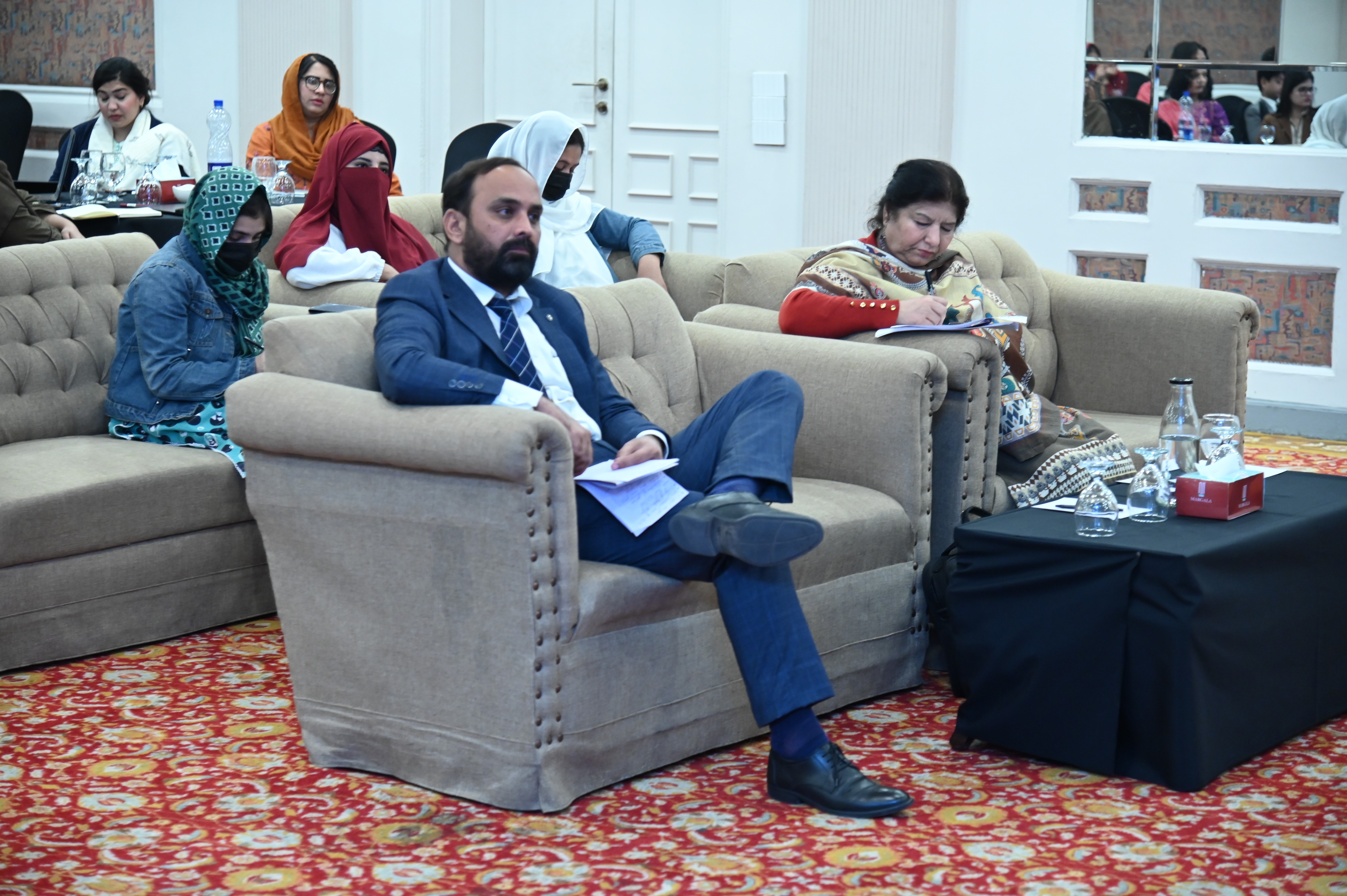 The participants during the Seminar on Climate Change