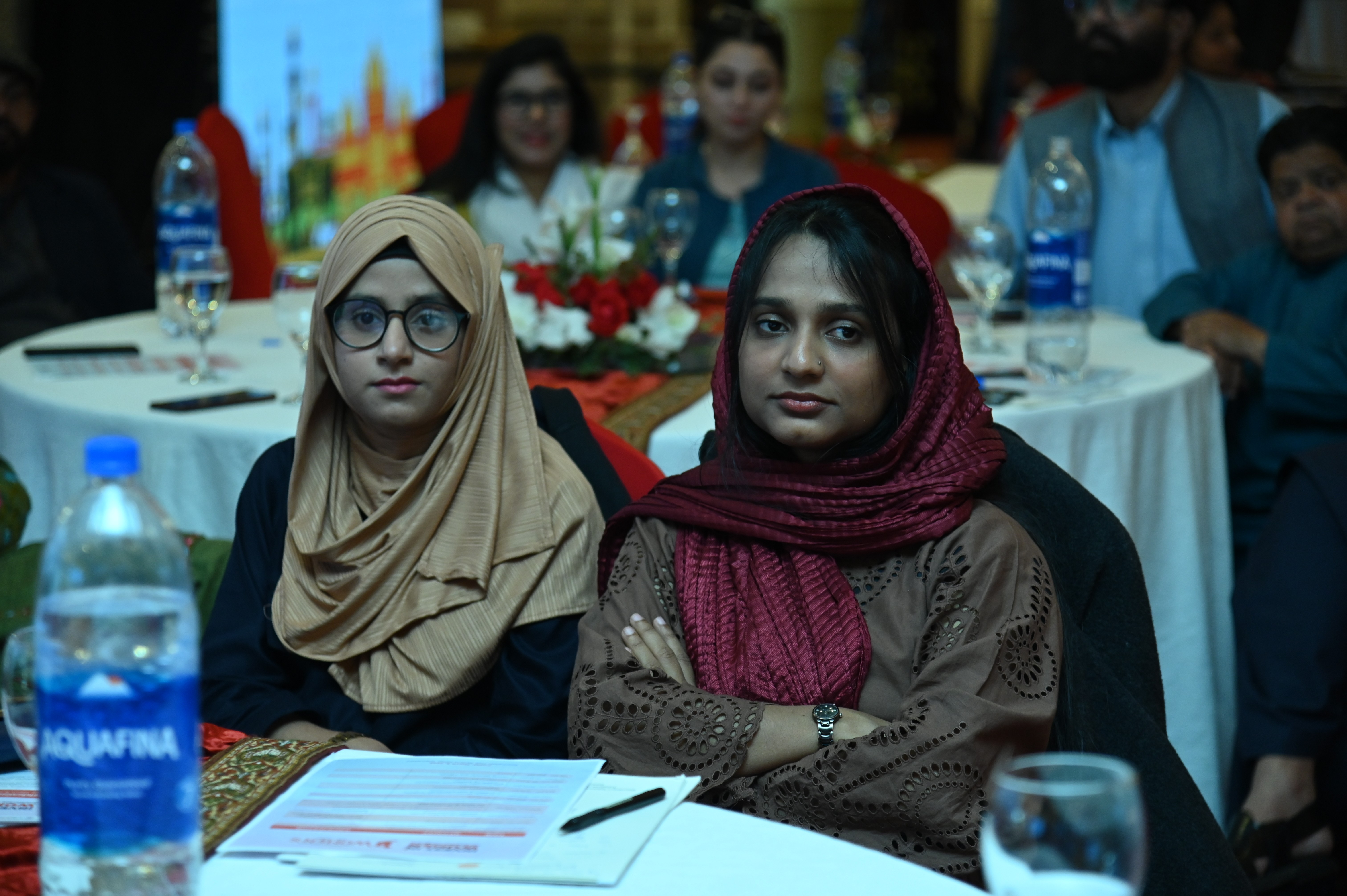 The participants at The Women's Day celebrations