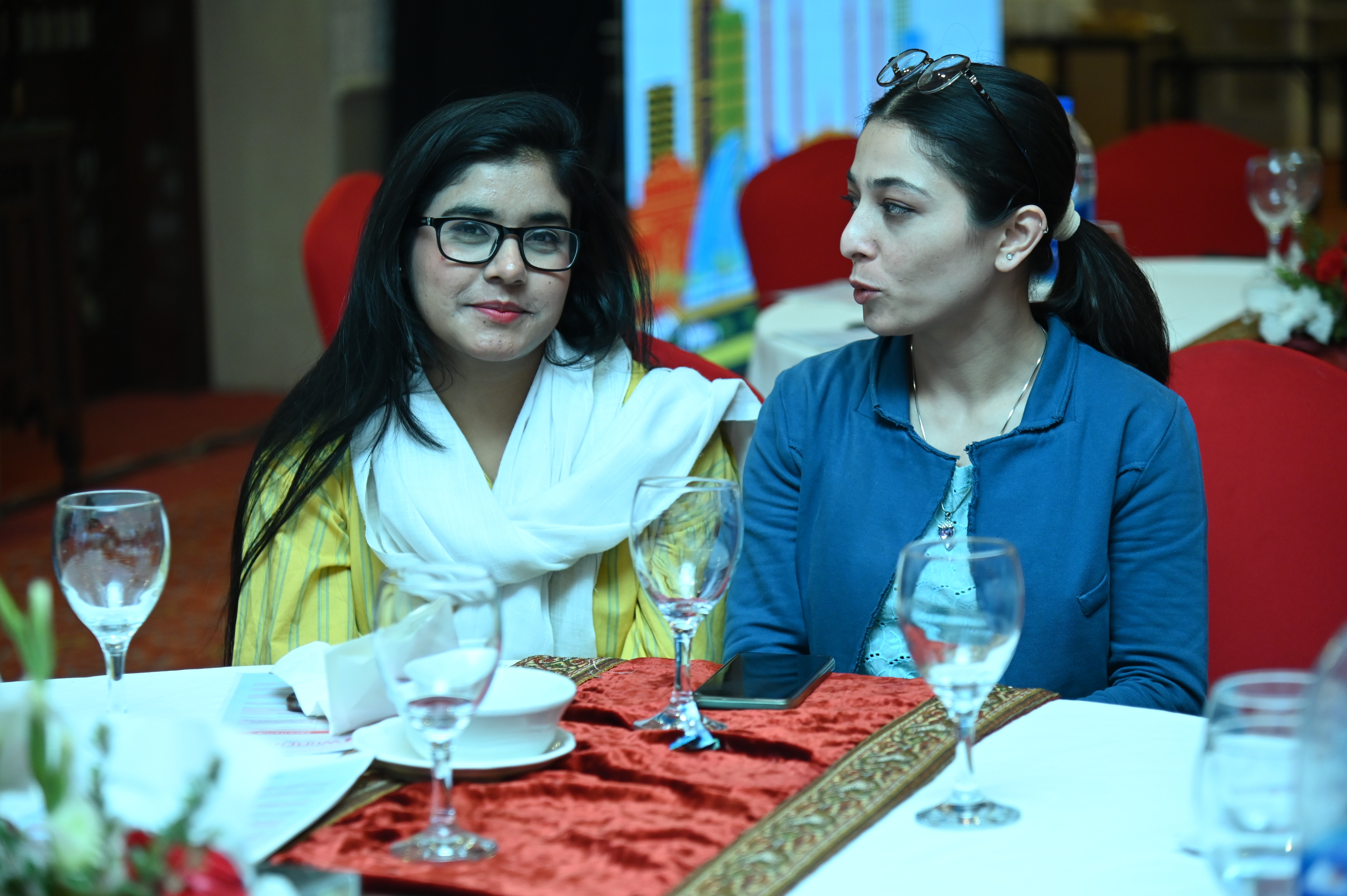 The participants at The Women's Day celebrations