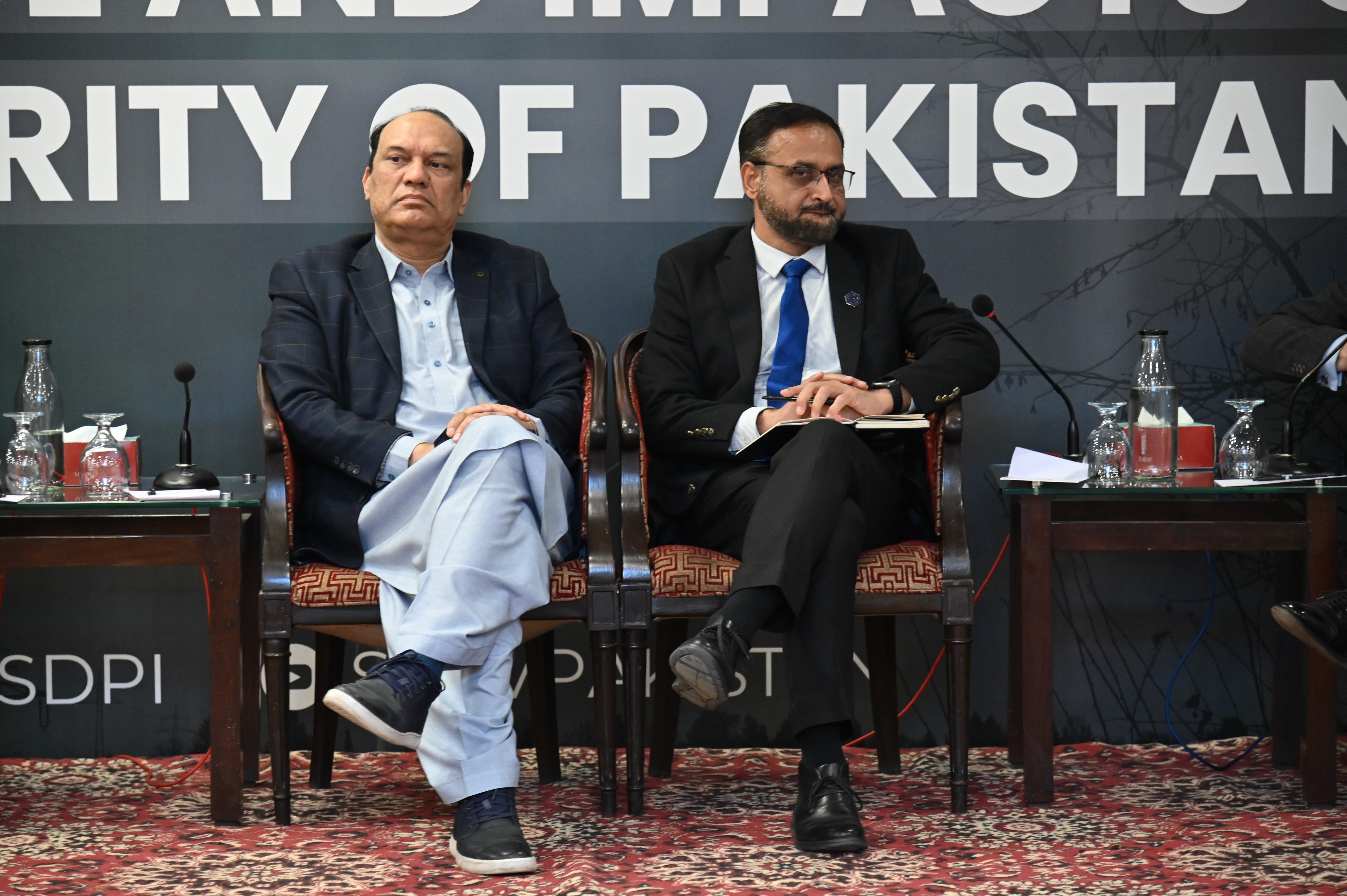 A panel discussion during the Seminar on Climate Change