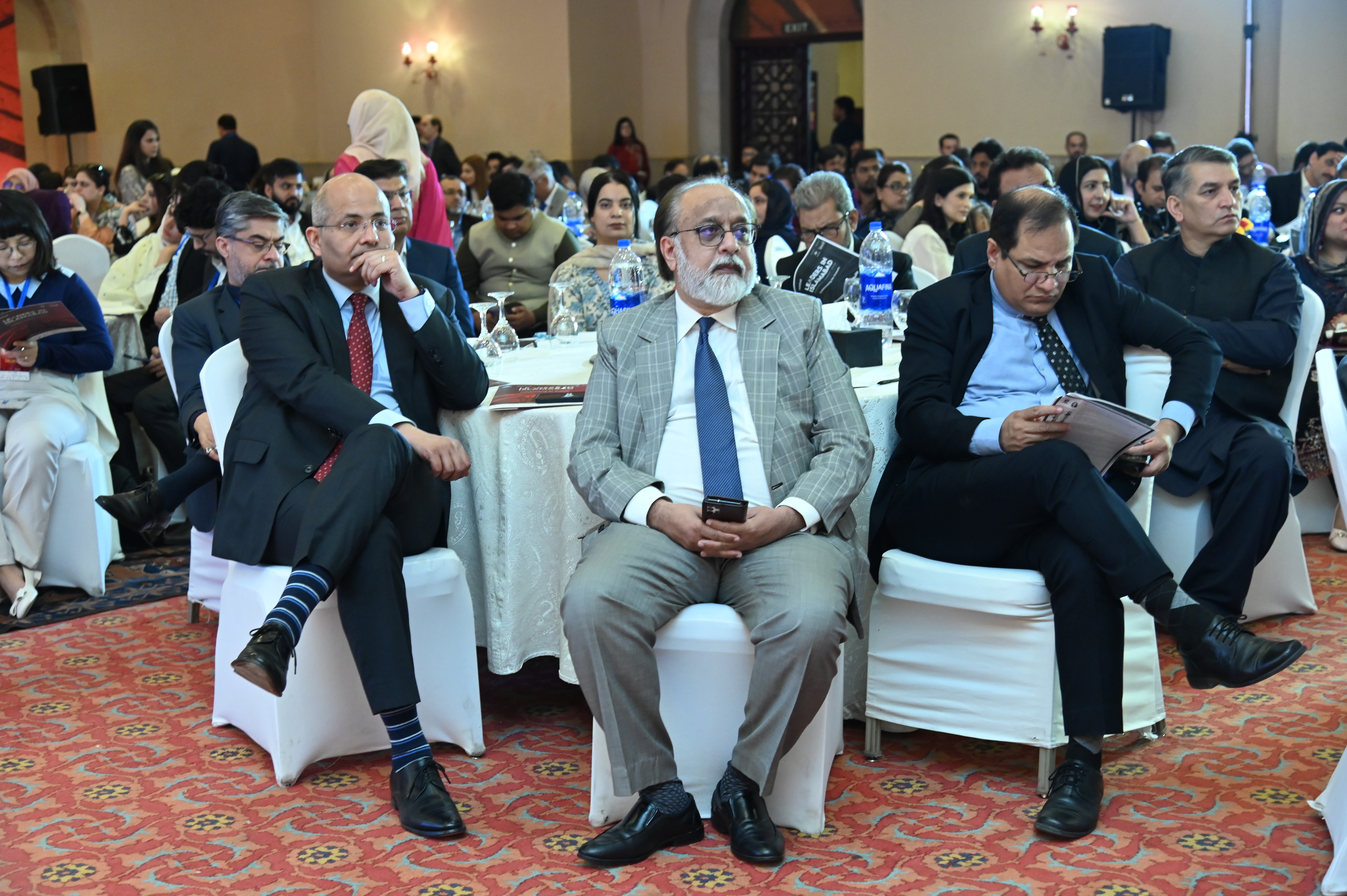 The delegate attending the Business Summit 2024 named Leaders in Islamabad