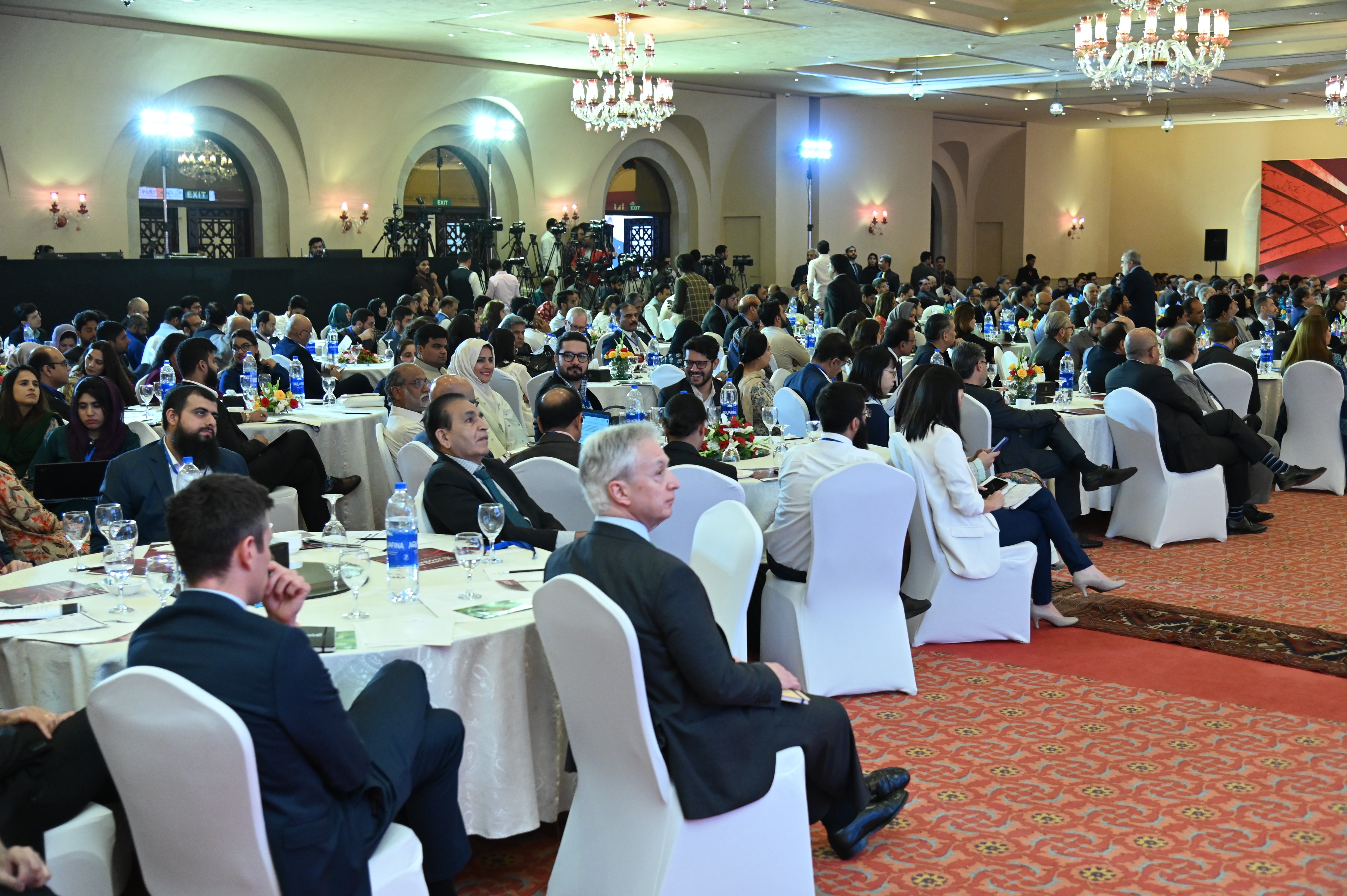 The participants at the 7th edition of Pakistan's Biggest corporate event, Leaders in Islamabad, a business summit 2024