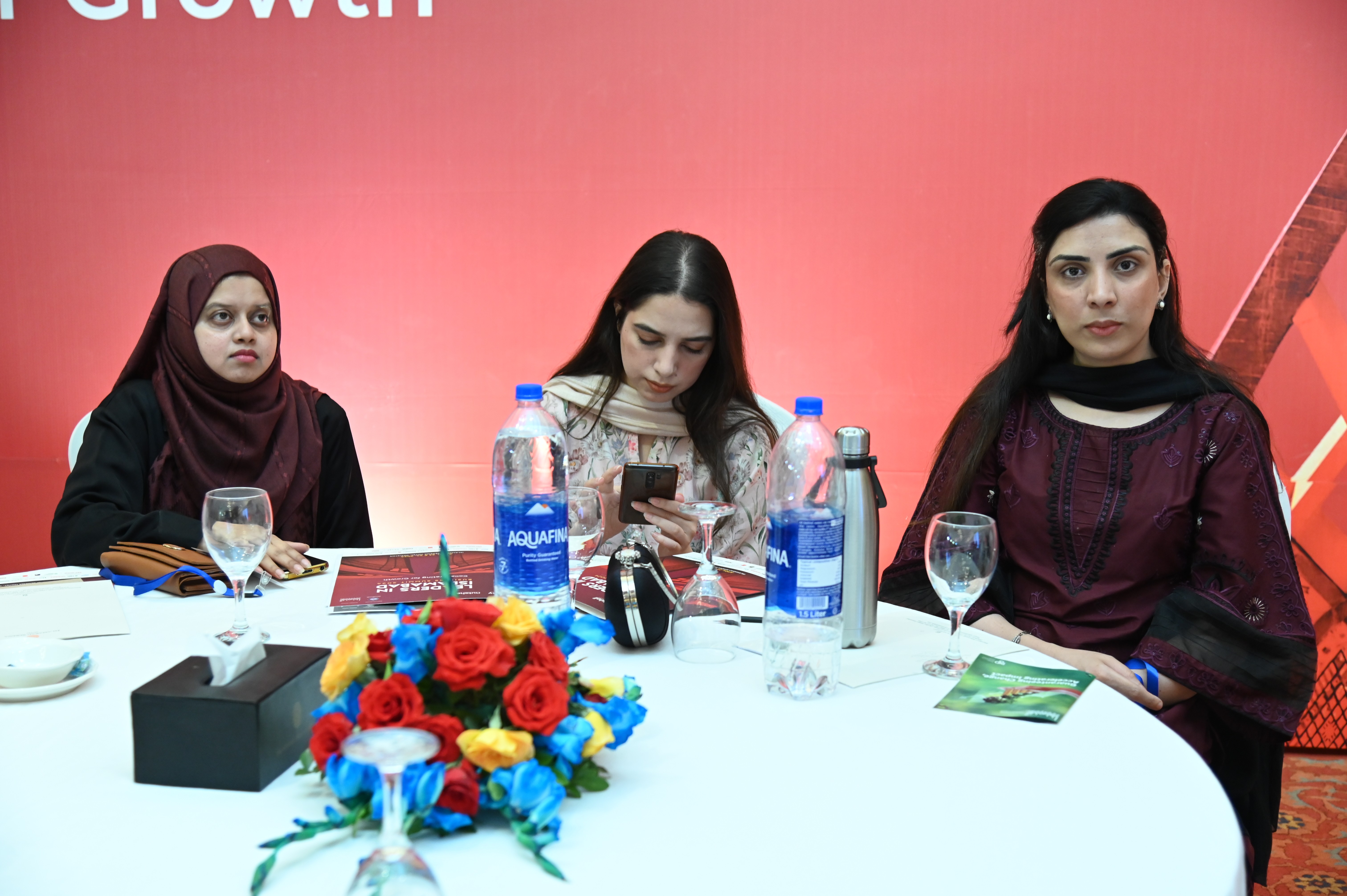 The students attending the 7th edition of Pakistan's Biggest corporate event, Leaders in Islamabad