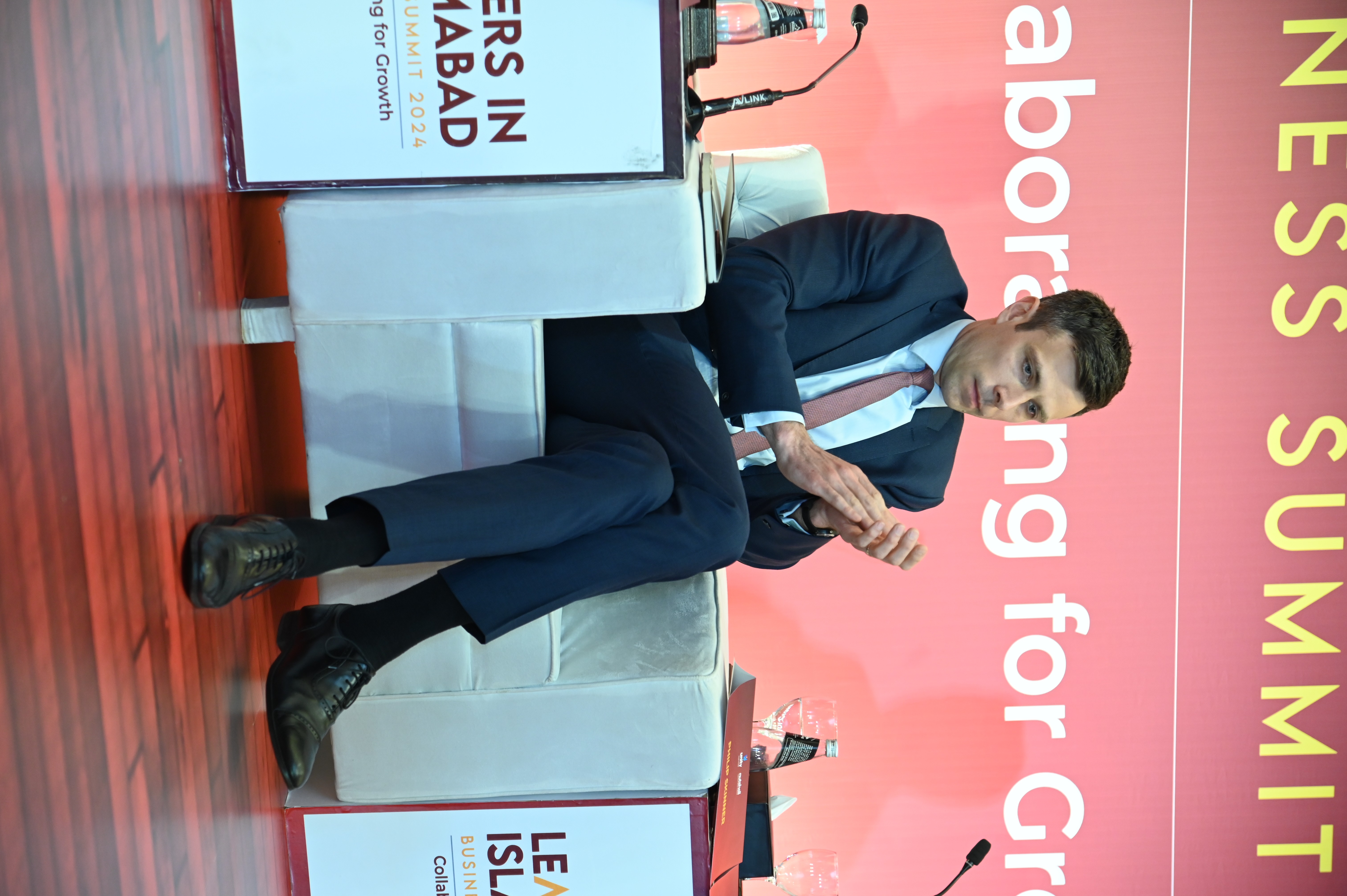 Philip Skinner, Managing Director at GuarantCo Impact Investing at the Business Summit 2024