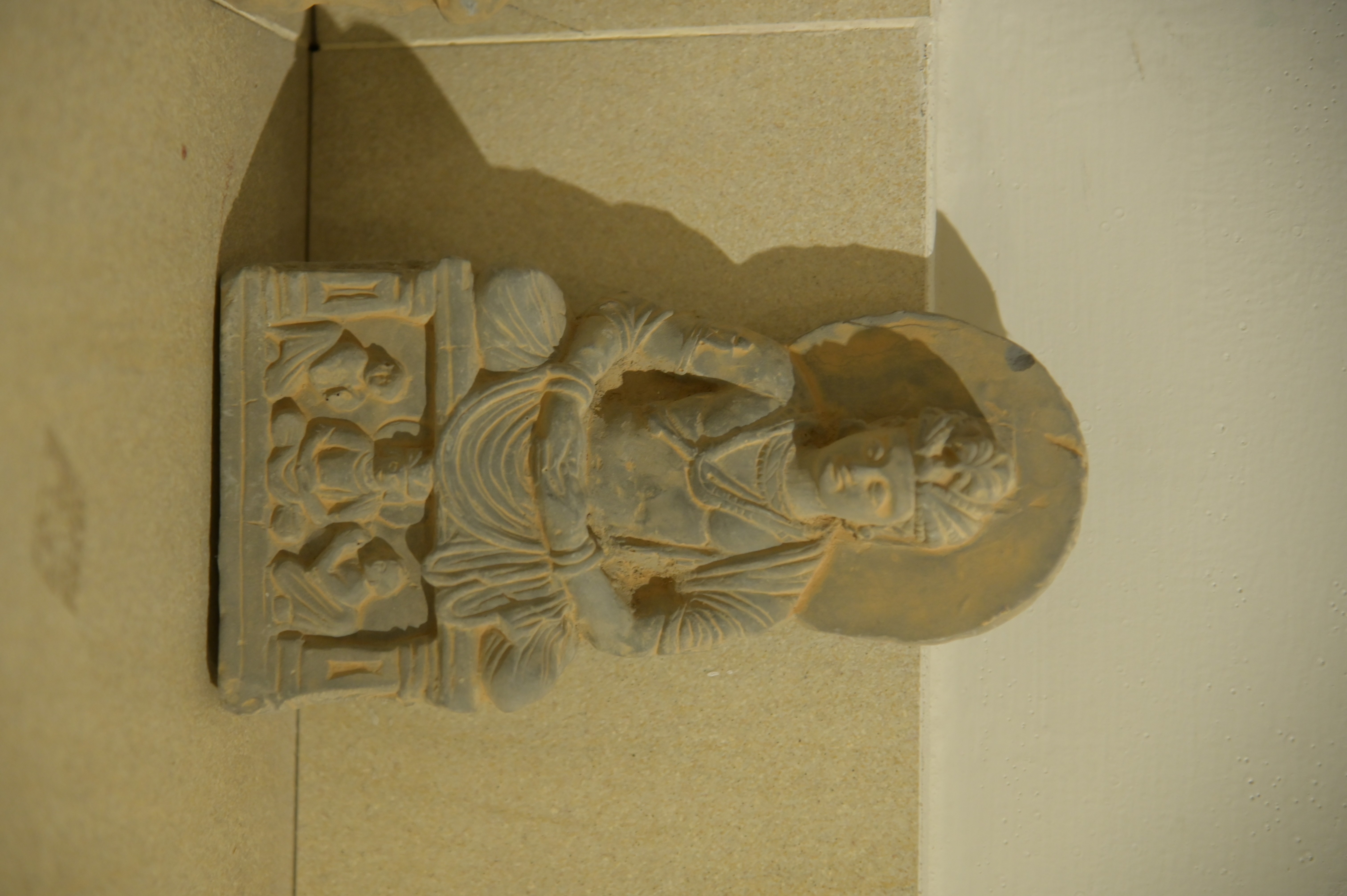 Seated Buddha in meditative pose – a relic of Gandhara art