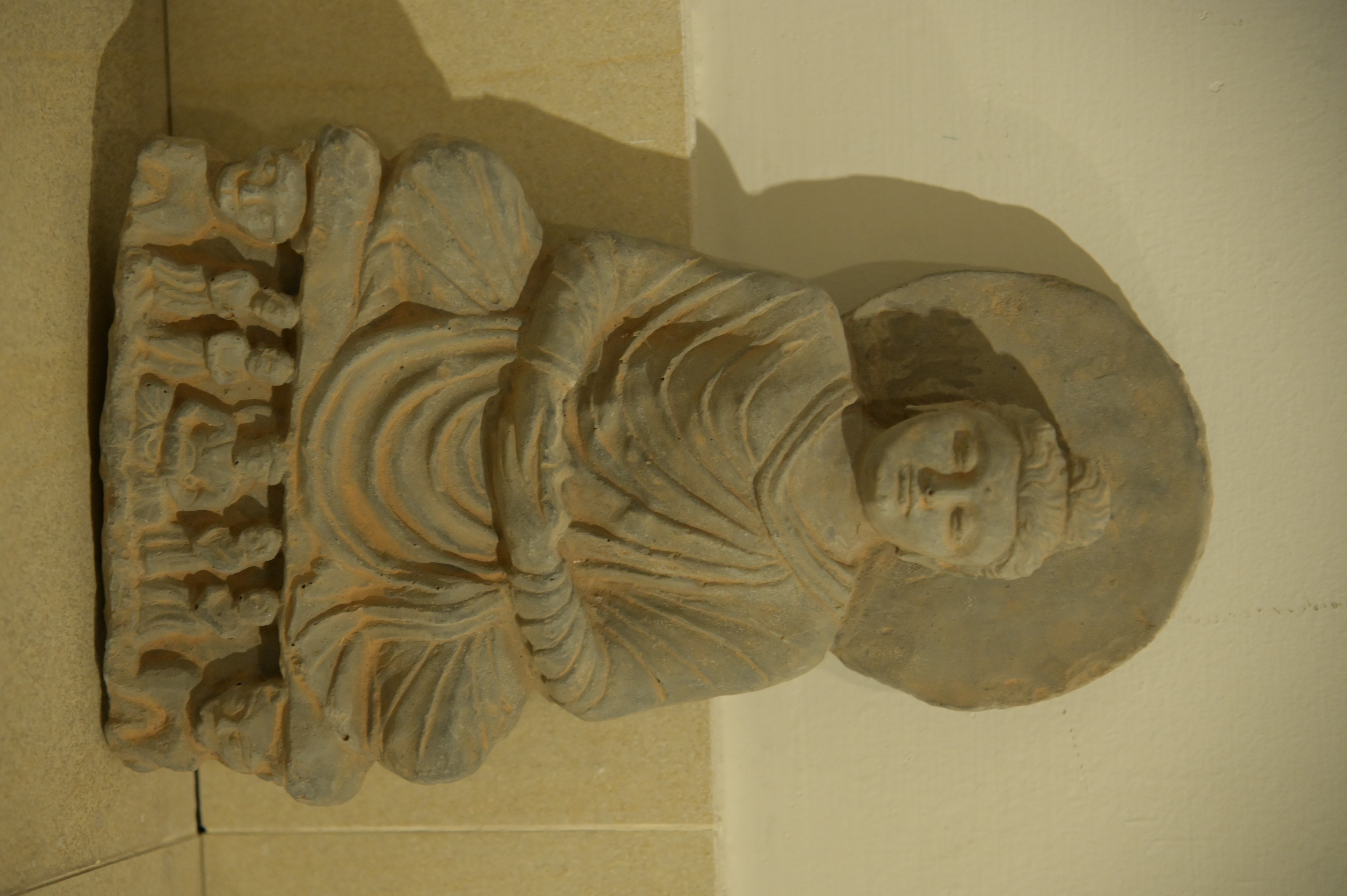 Seated Buddha in meditative pose – a relic of Gandhara art