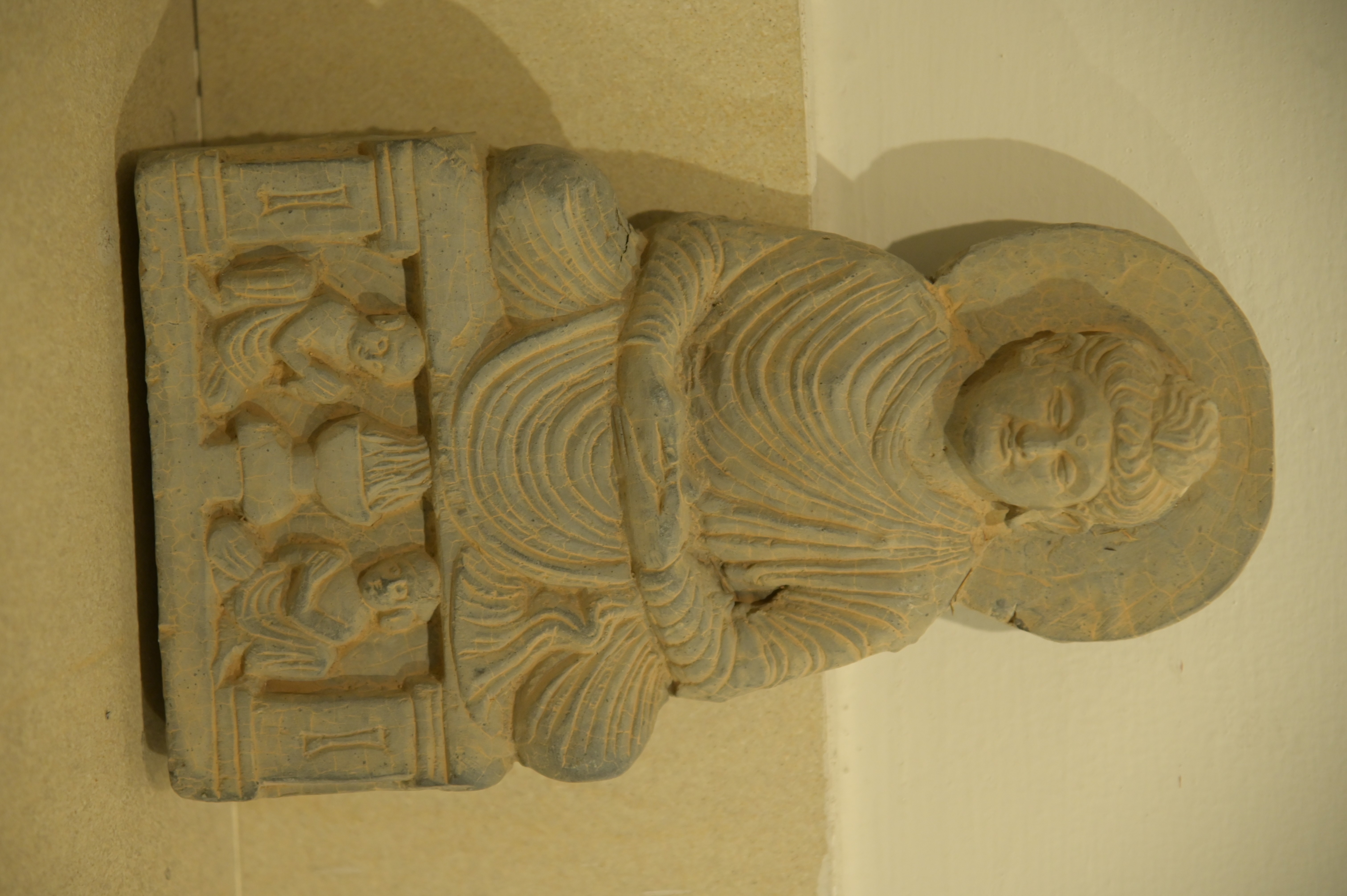 Seated Buddha in meditative pose – a relic of Gandhara art