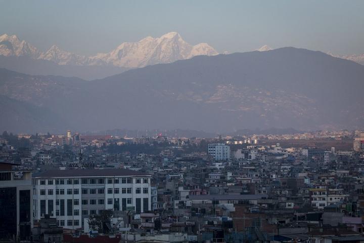 Nepal-Mountain Range-Sunset 1.jpg